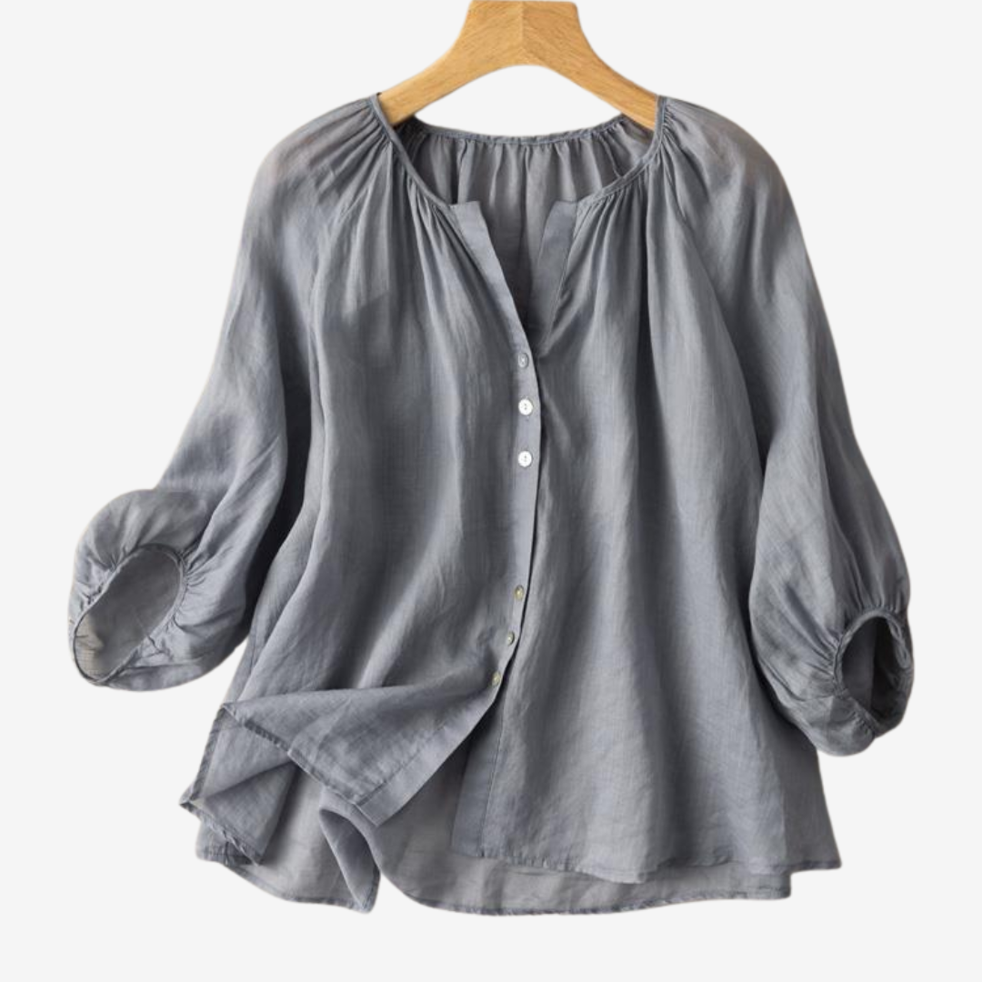 Célina™ Blød og elegant bluse