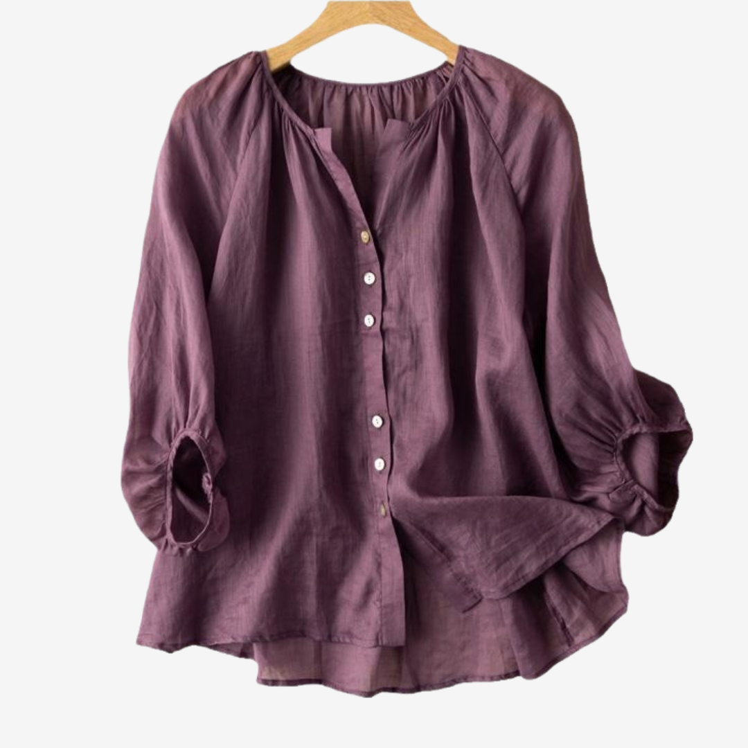 Célina™ Blød og elegant bluse