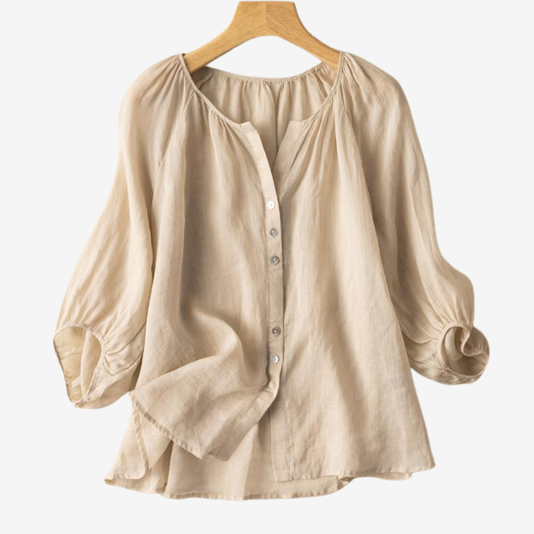 Célina™ Blød og elegant bluse