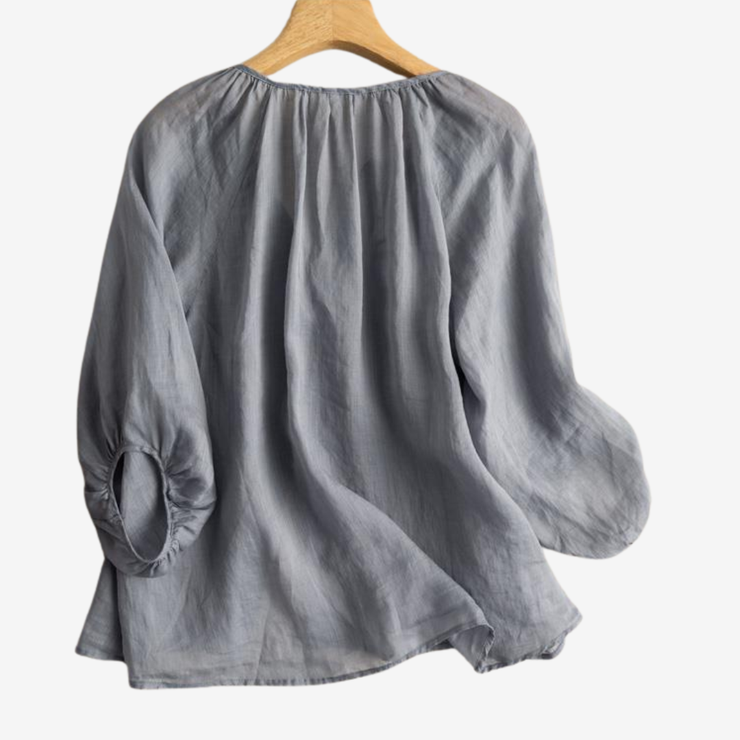 Célina™ Blød og elegant bluse