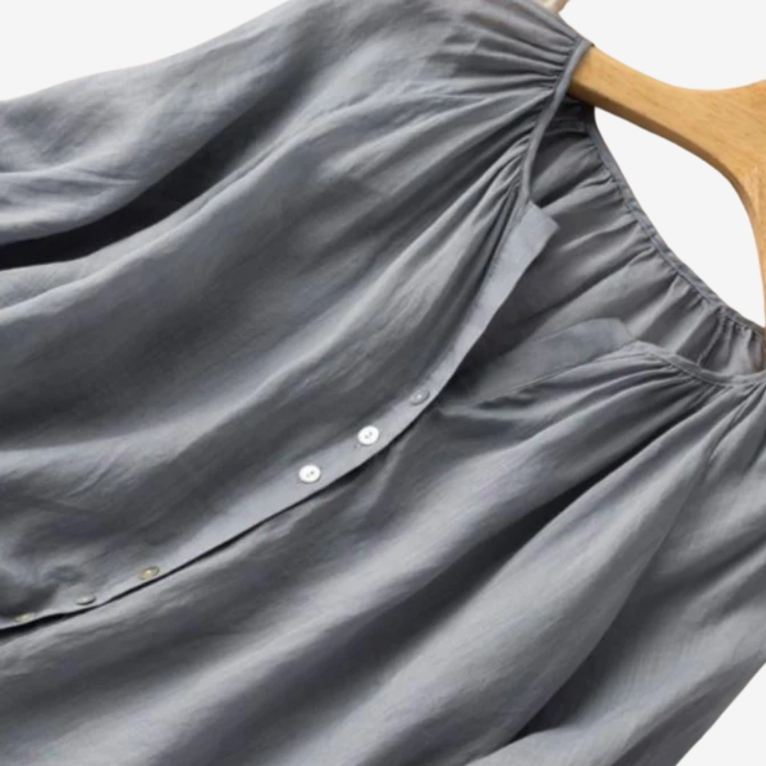 Célina™ Blød og elegant bluse