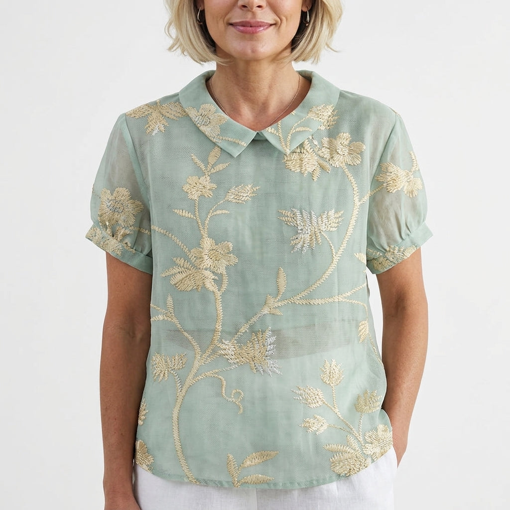 Amalie™ Vintage hørbluse