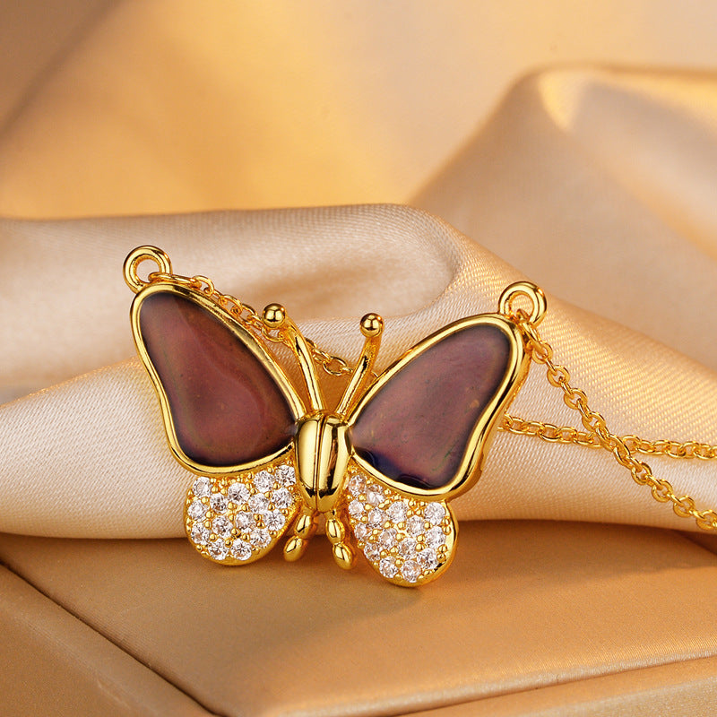 Adina™ Sommerfuglehalskæde