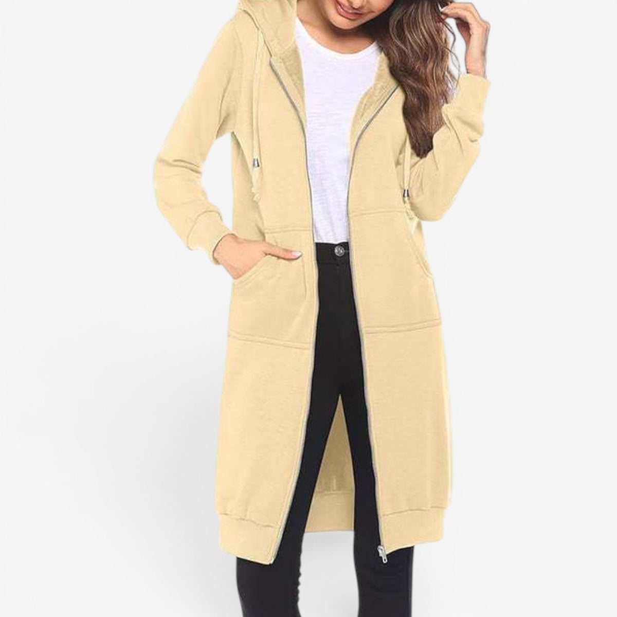 Cara™ Lang sweatshirtvest