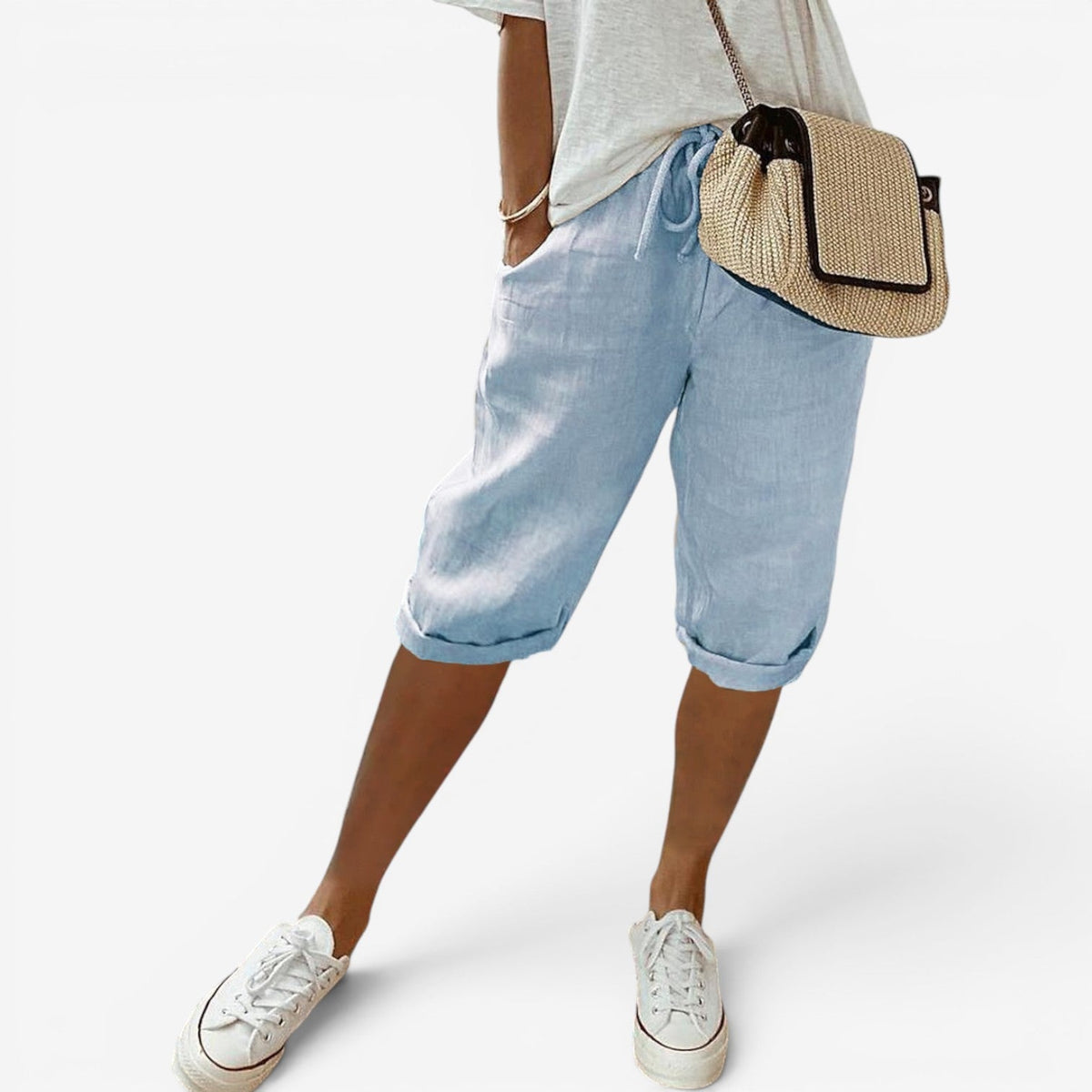 Danieli™ Afslappede capri-shorts