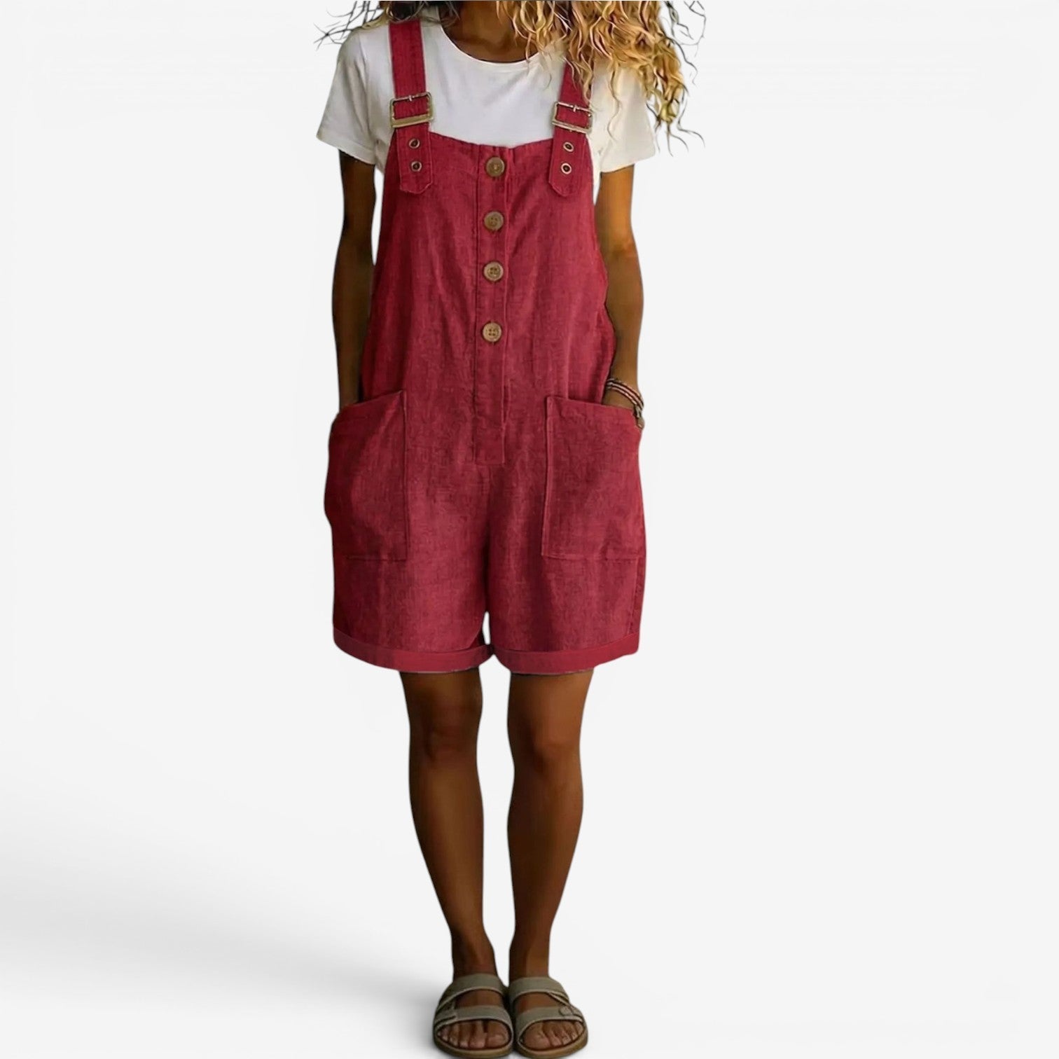 Mette™ Afslappet kort overall