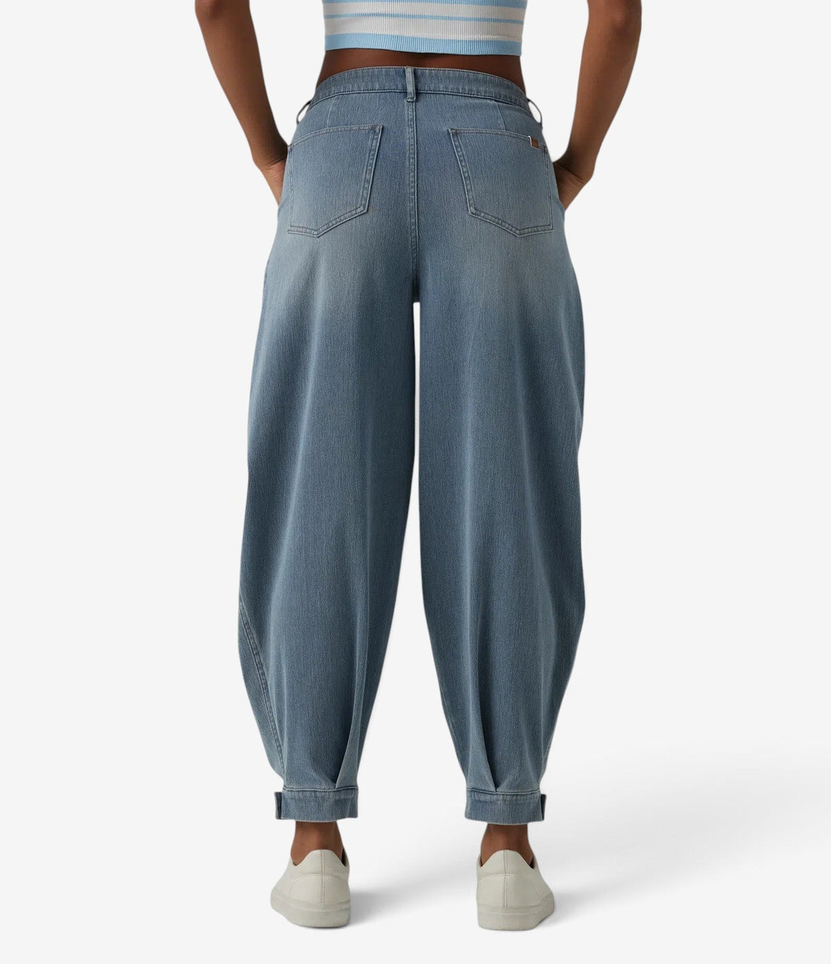 Hera™ Plisserede denim jeans