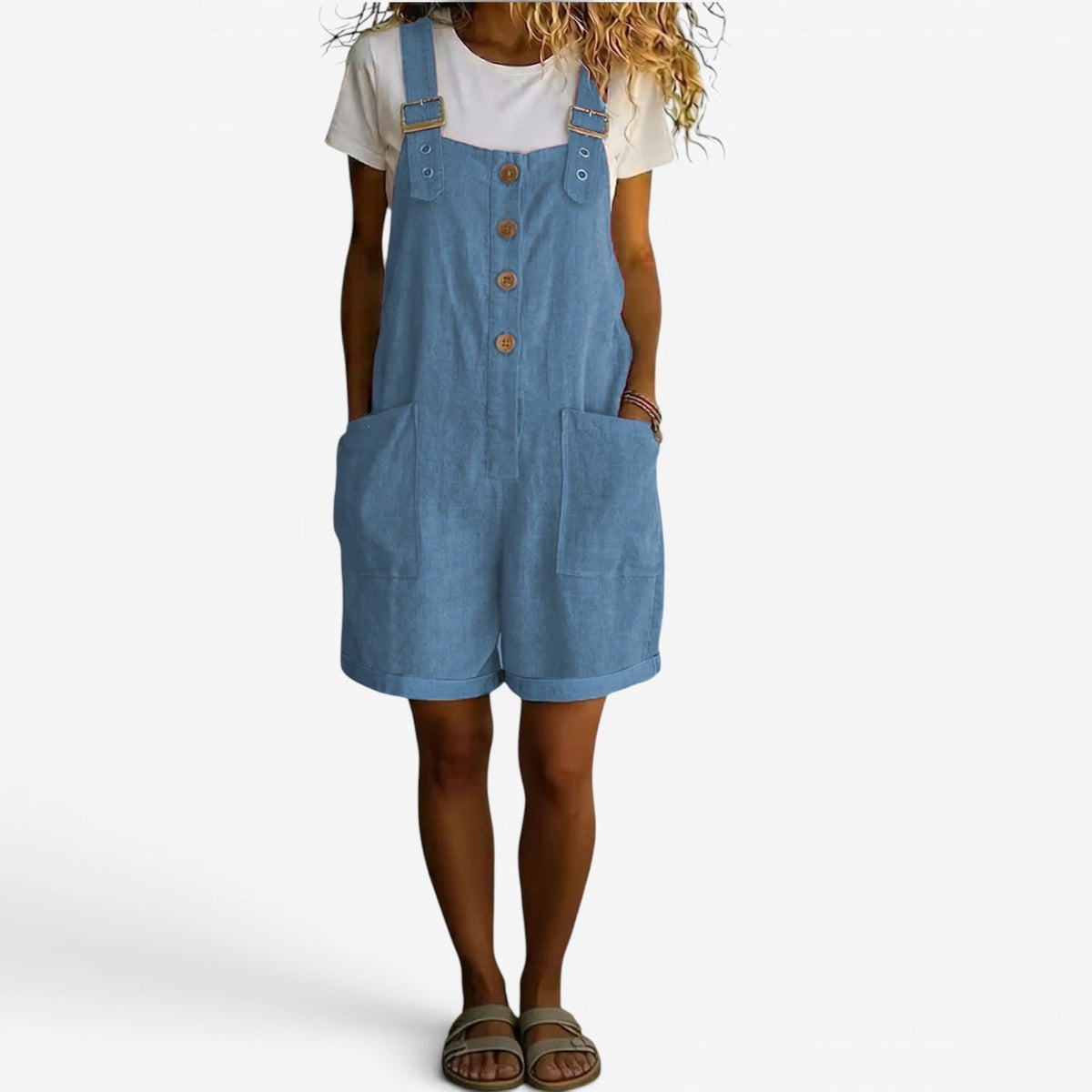 Mette™ Afslappet kort overall