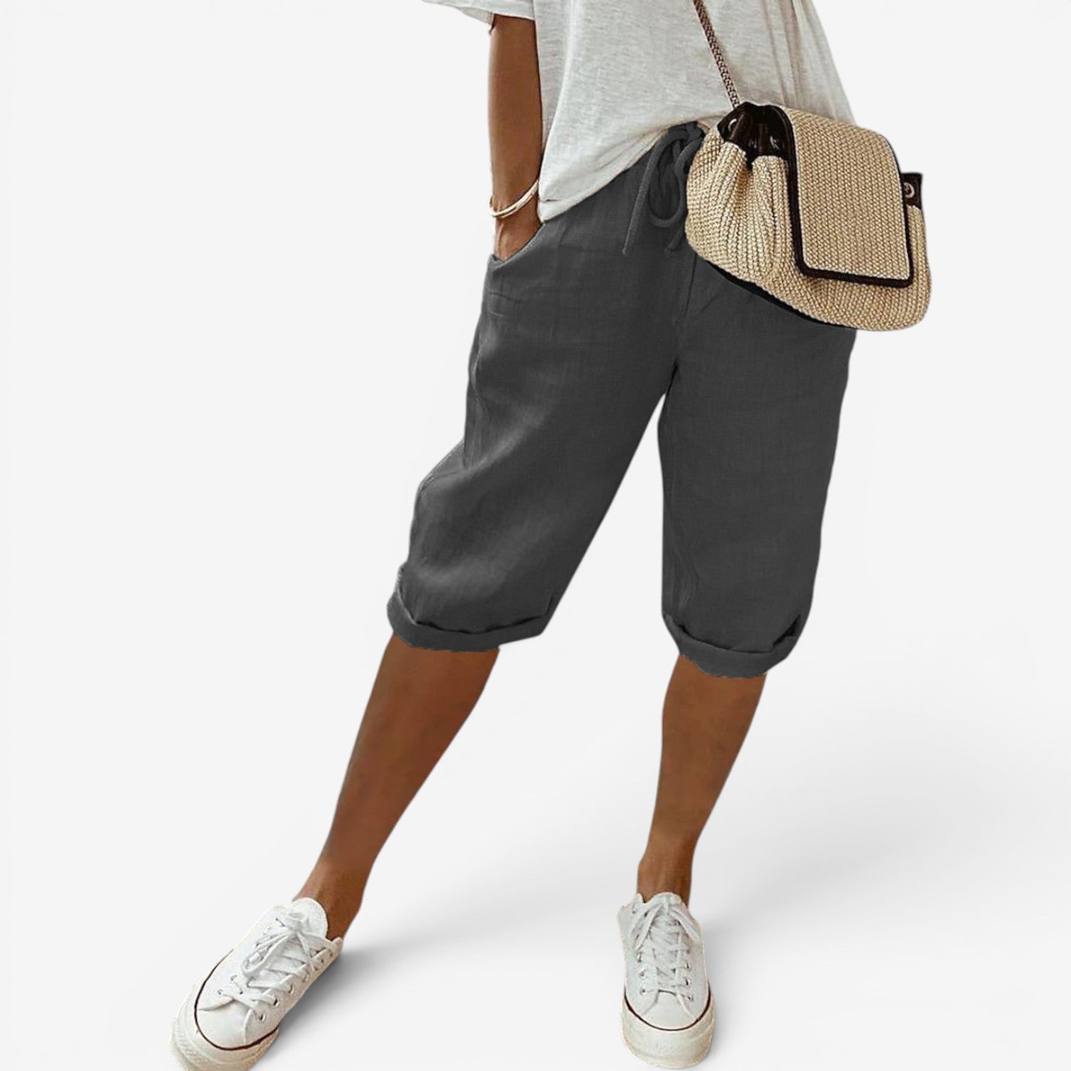 Danieli™ Afslappede capri-shorts