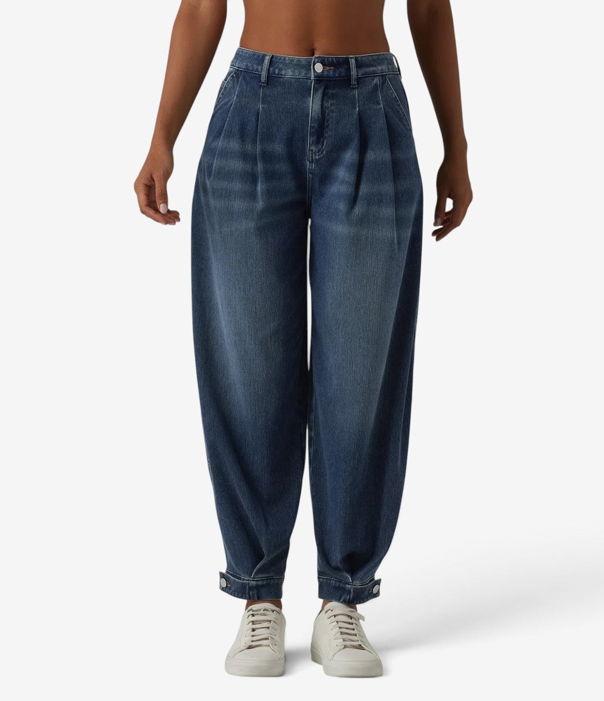 Hera™ Plisserede denim jeans