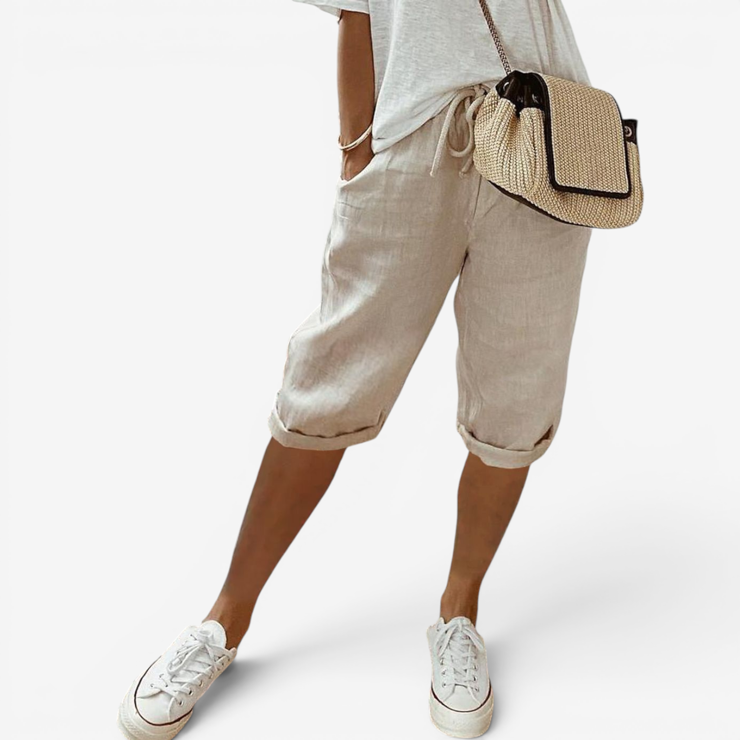 Danieli™ Afslappede capri-shorts