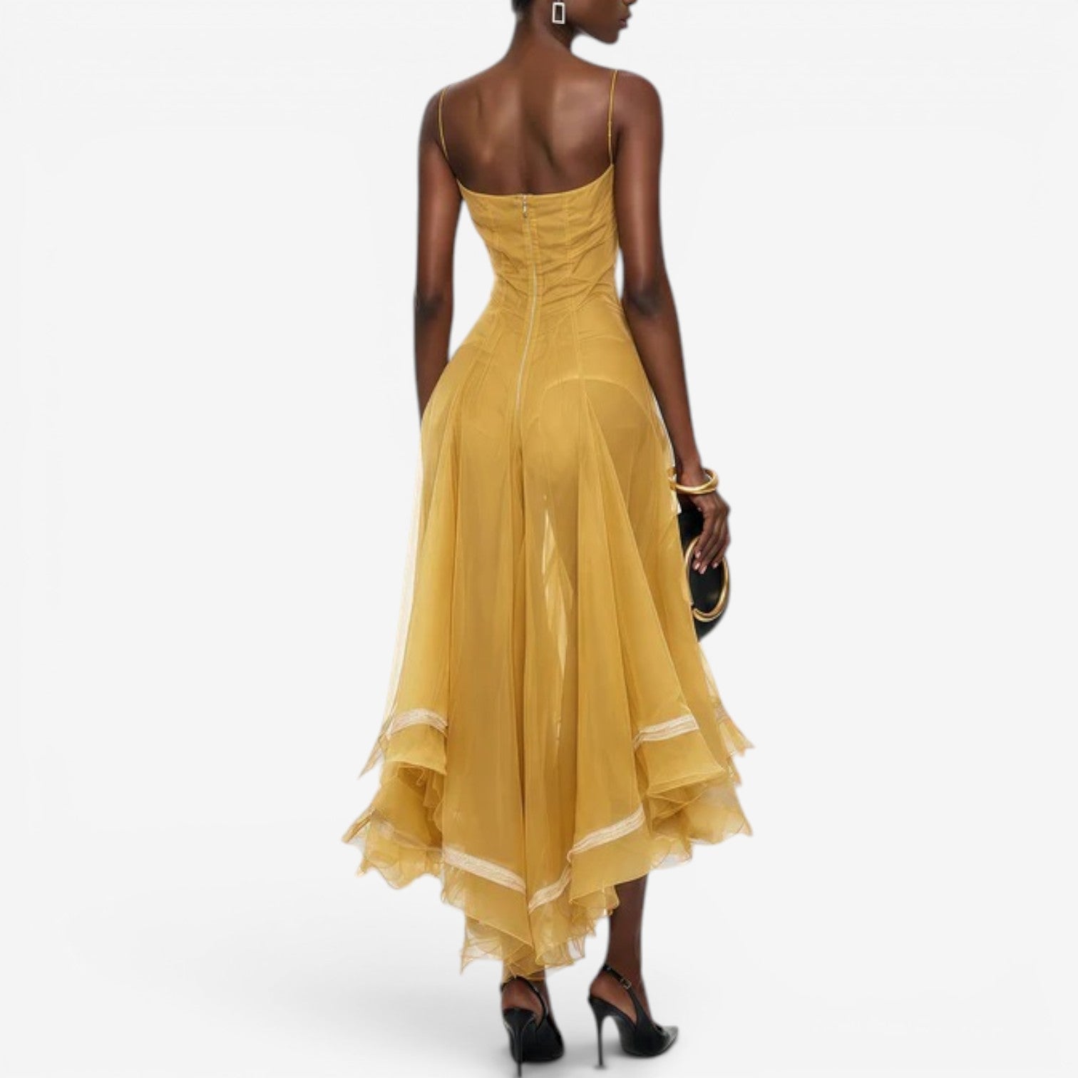 Laura™ Asymmetrisk midikjole