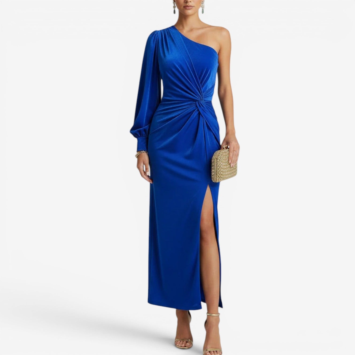 Jasmin™ Asymmetrisk Maxikjole