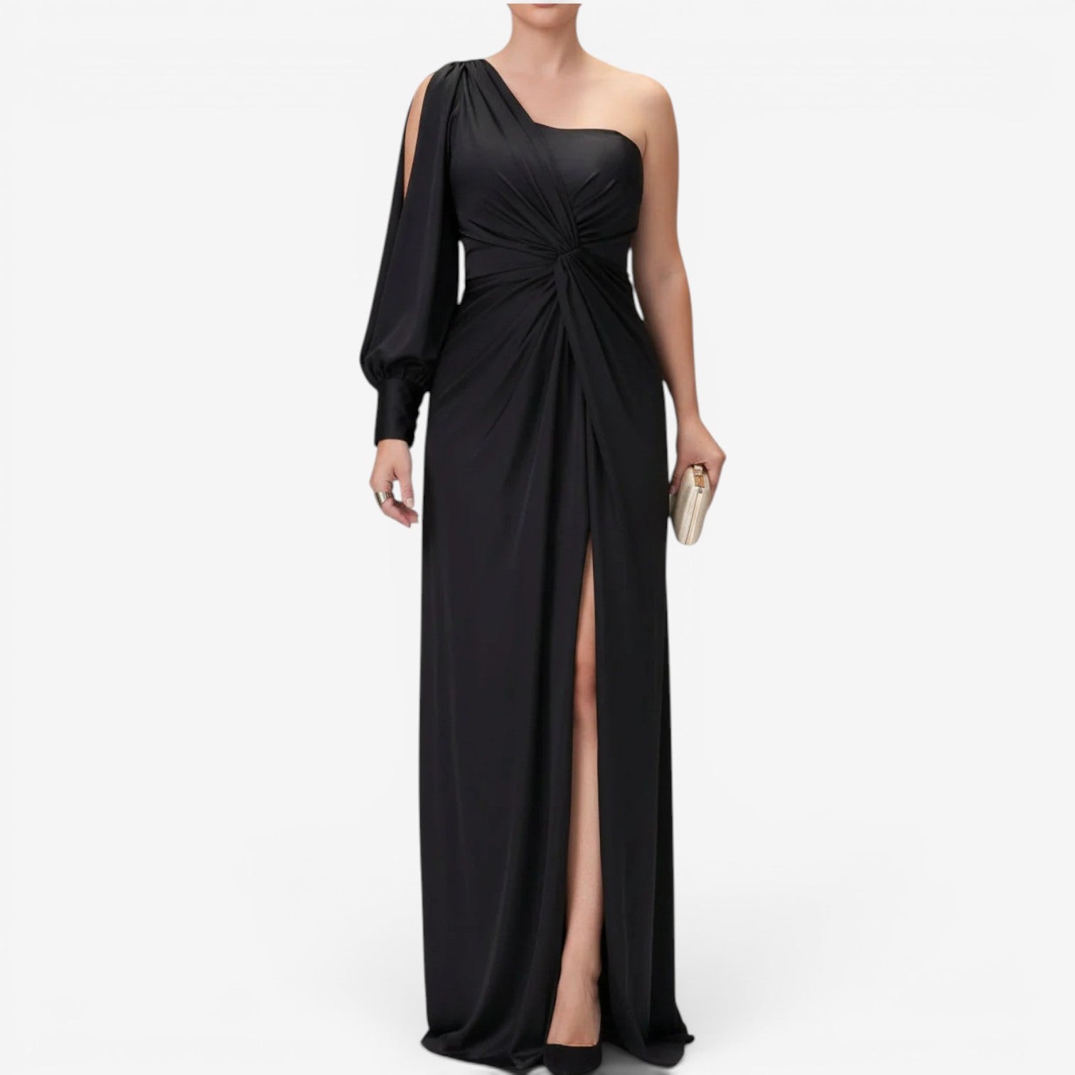 Jasmin™ Asymmetrisk Maxikjole
