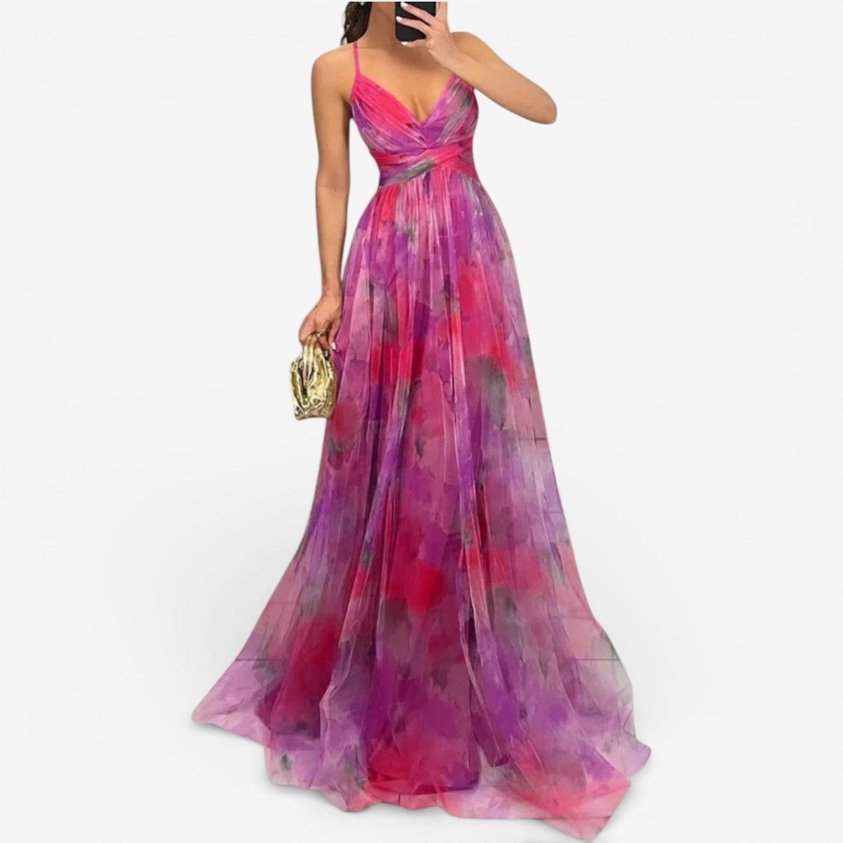 Hilda™ Elegant lang kjole