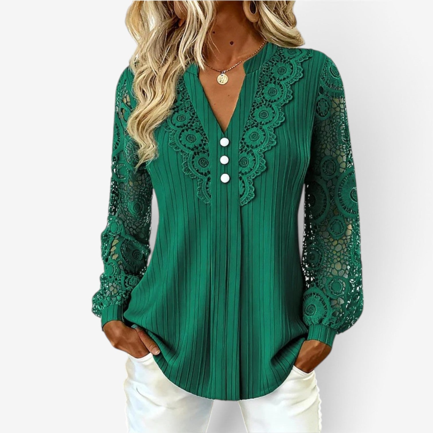 Rhea™ Langærmet bluse