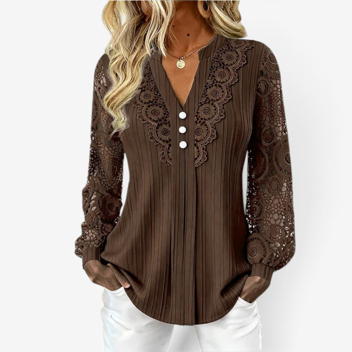 Rhea™ Langærmet bluse