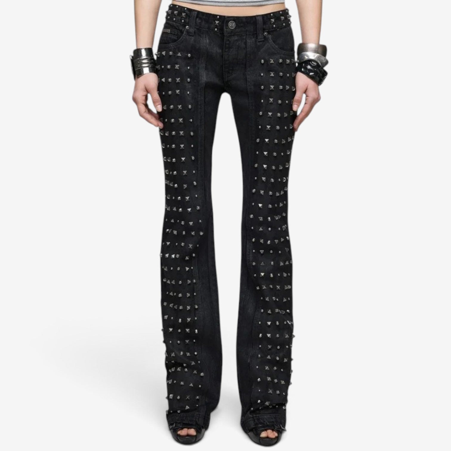 Lyla™ Nittede denim jeans
