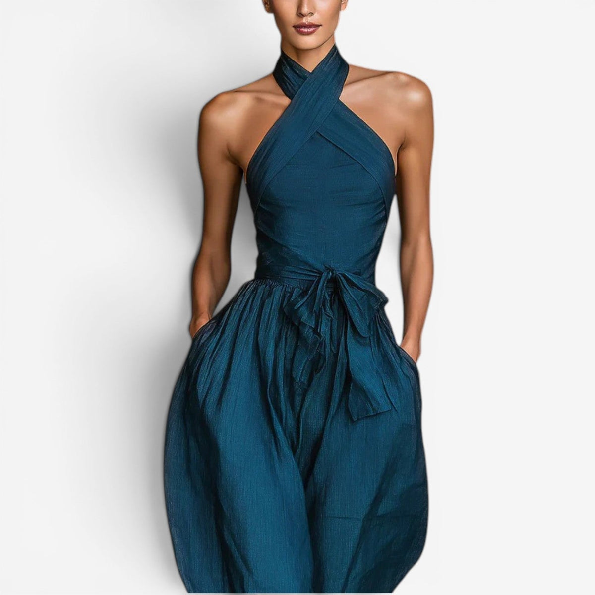 Daine™ Overal med krydset udskæring