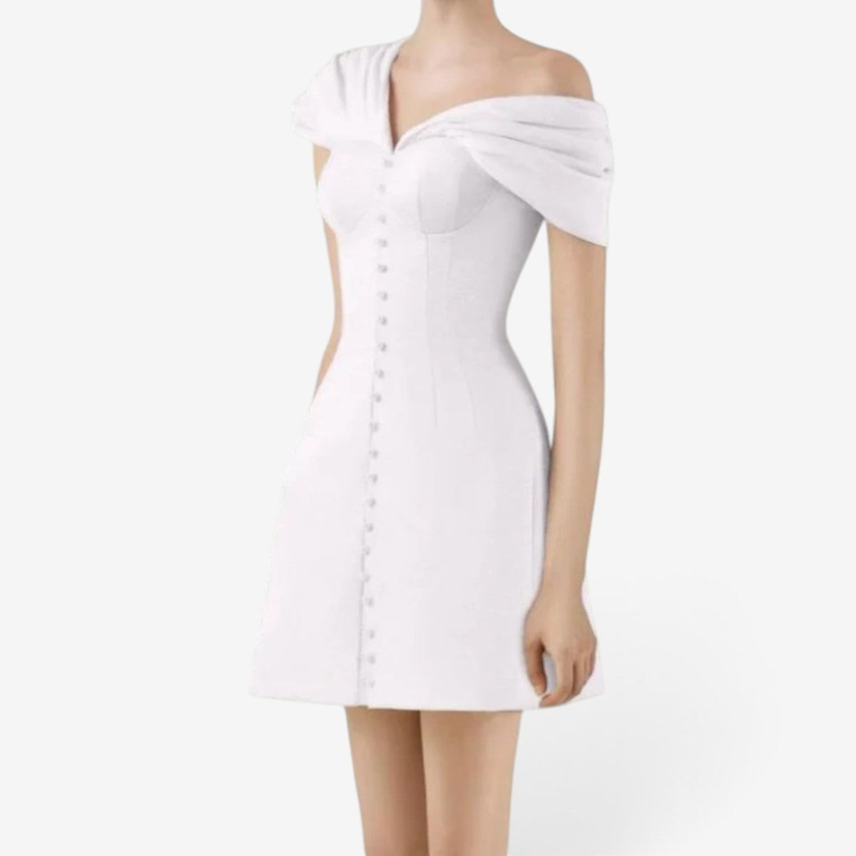 Bellana™ Mini kjole med bare skuldre