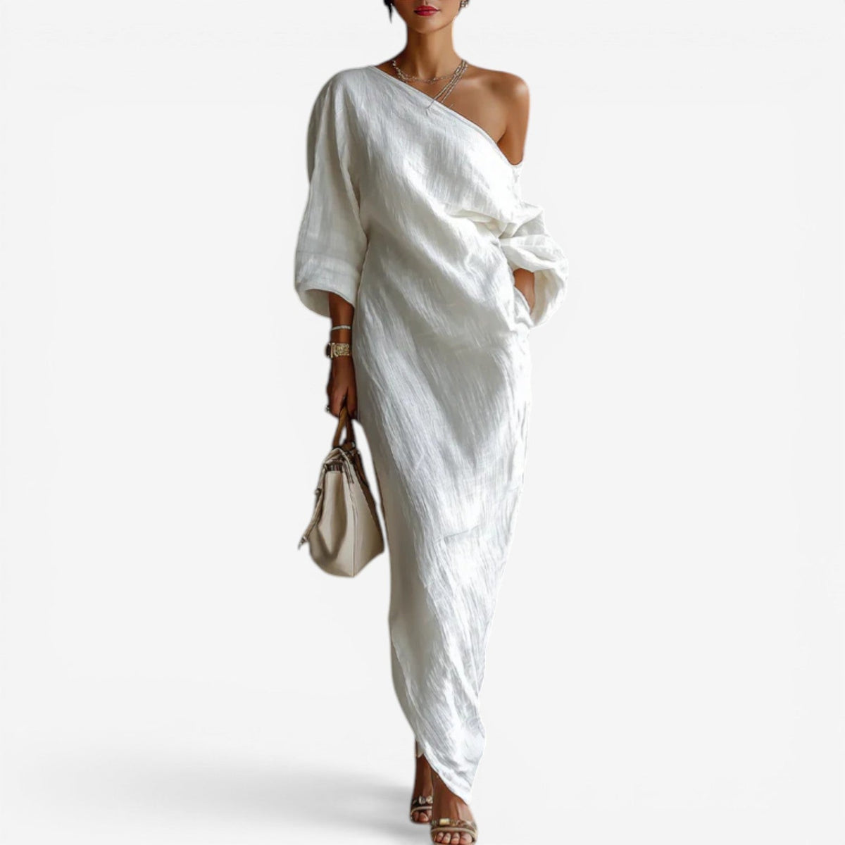 Agnes™ asymmetrisk kjole