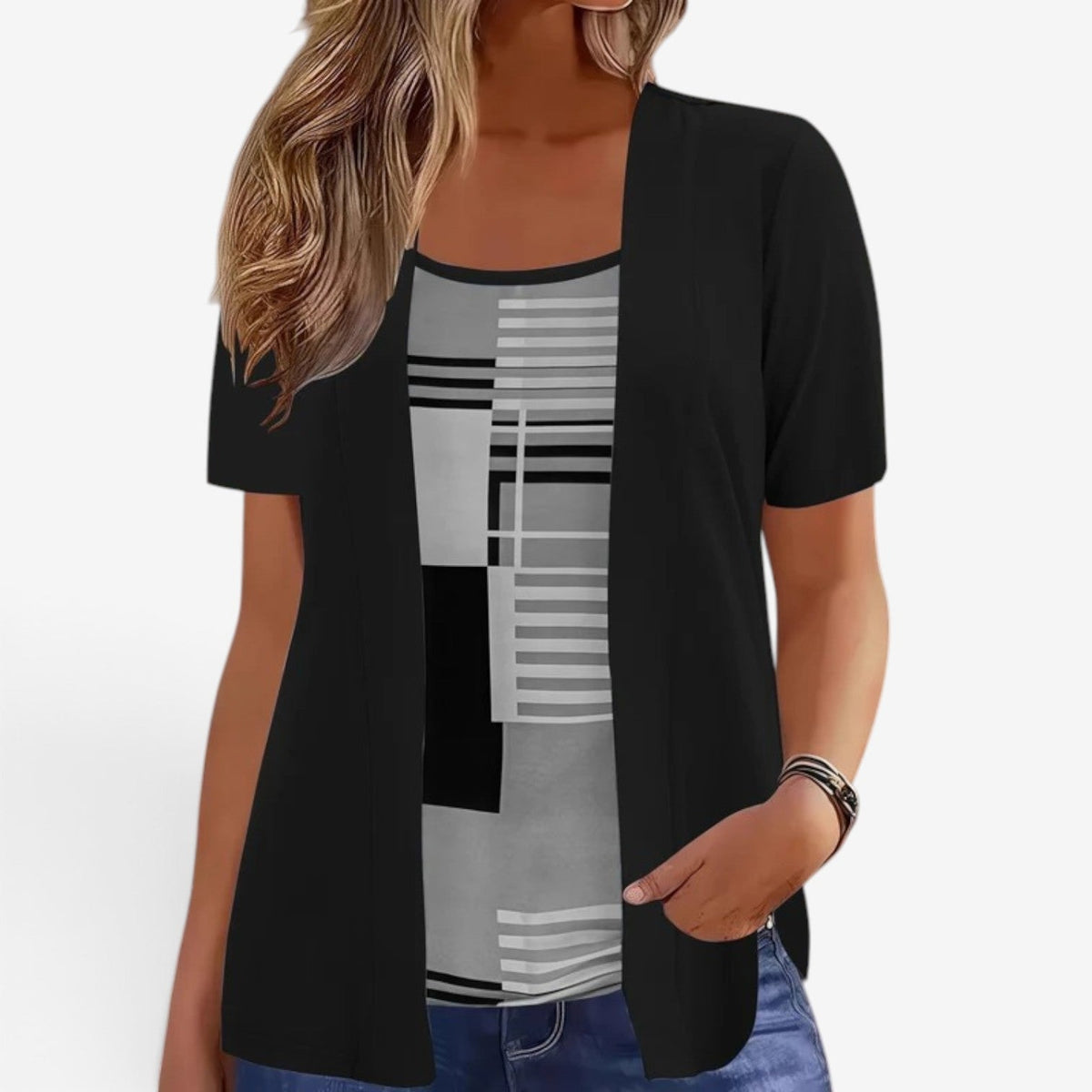 Shalaine™ Kortærmet bluse