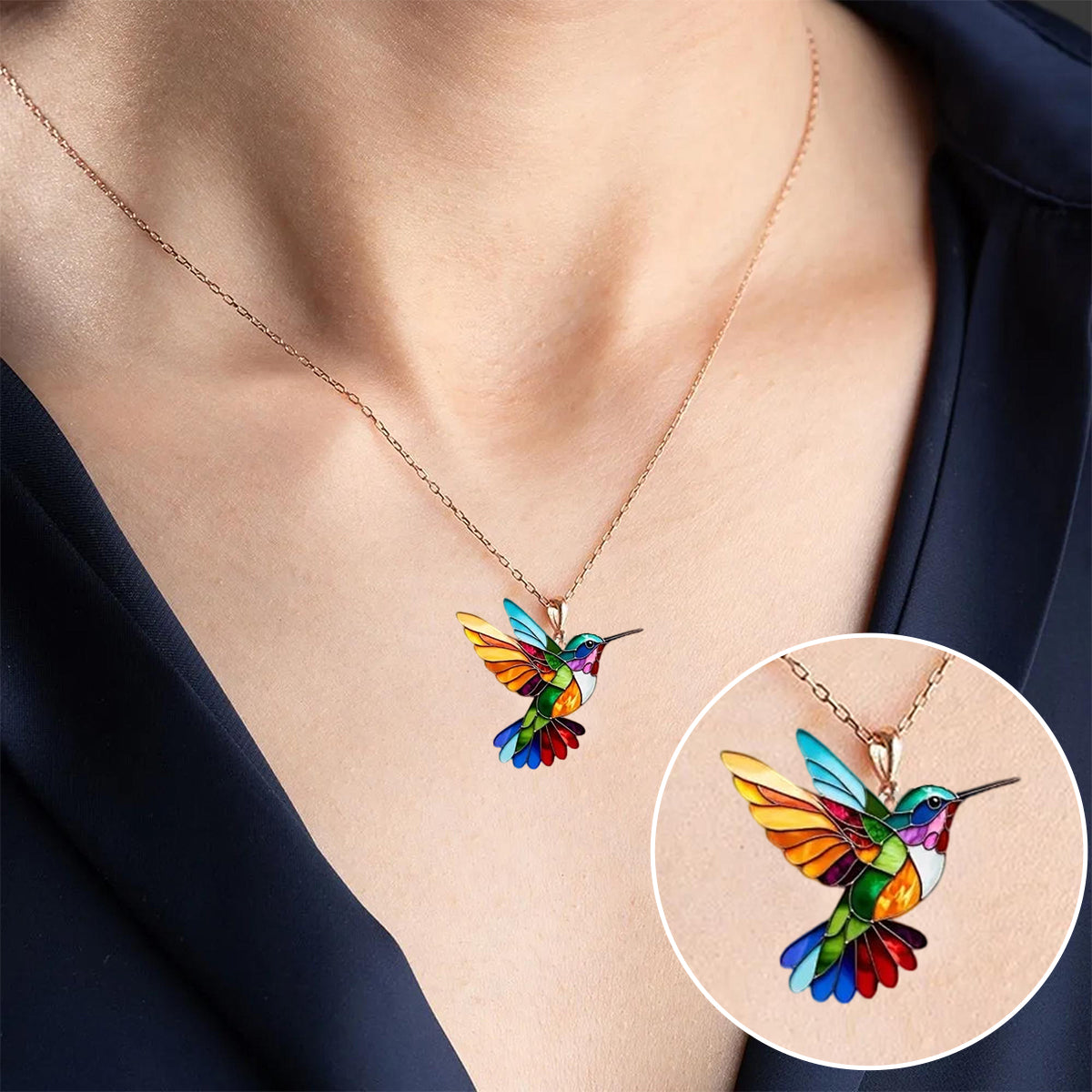 Johanne™ Farverig Kolibri