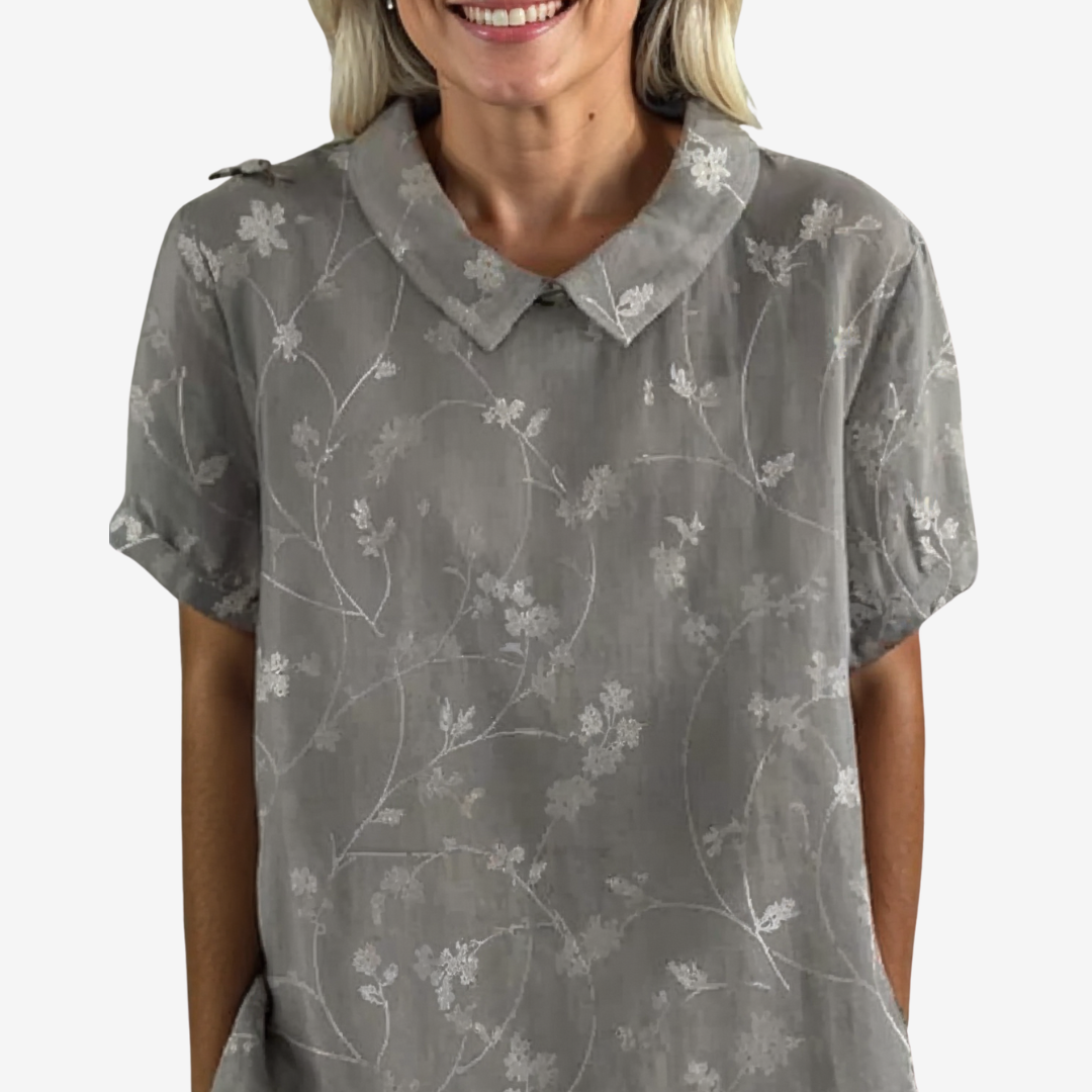 Amalie™ Vintage hørbluse
