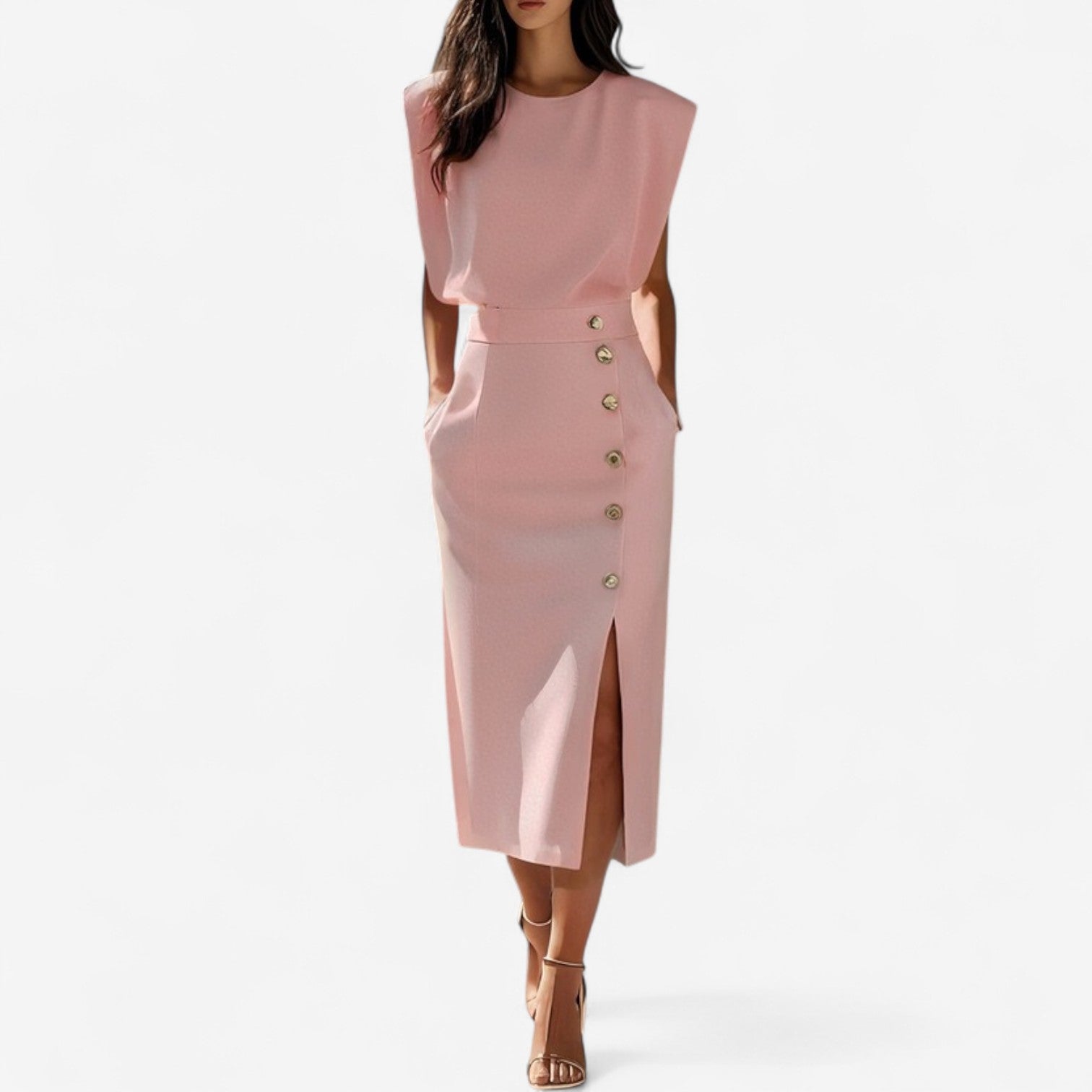 Stine™ Struktureret chik jumpsuit