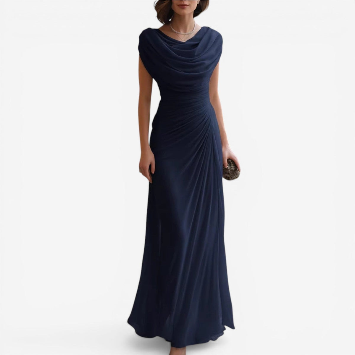 Charmaine™ Lange plissékjole