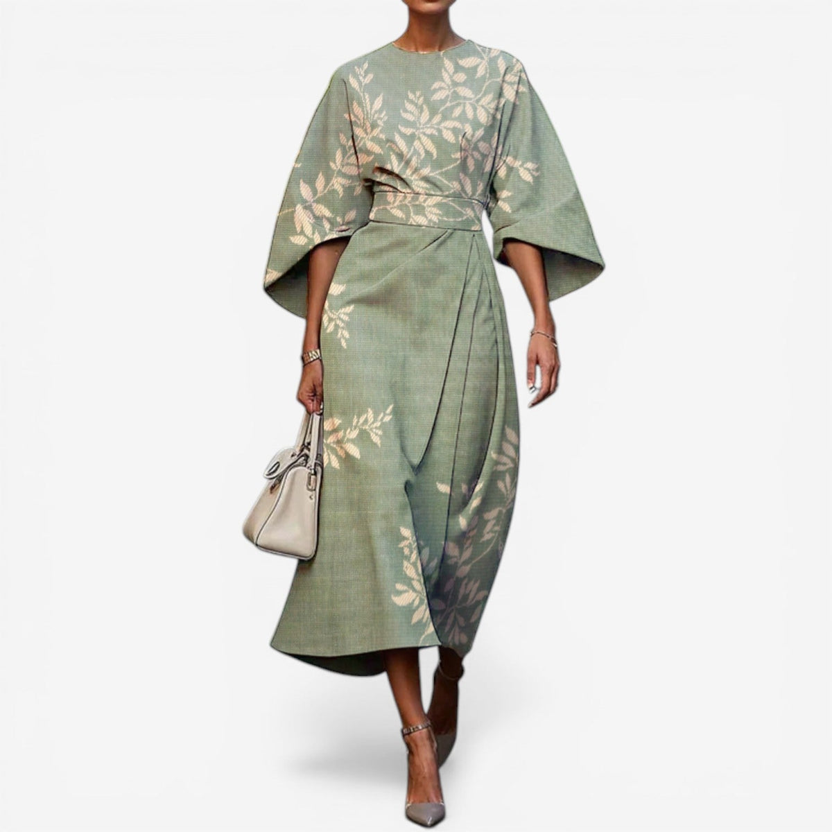 Zaquia™ Midi-kjole med print