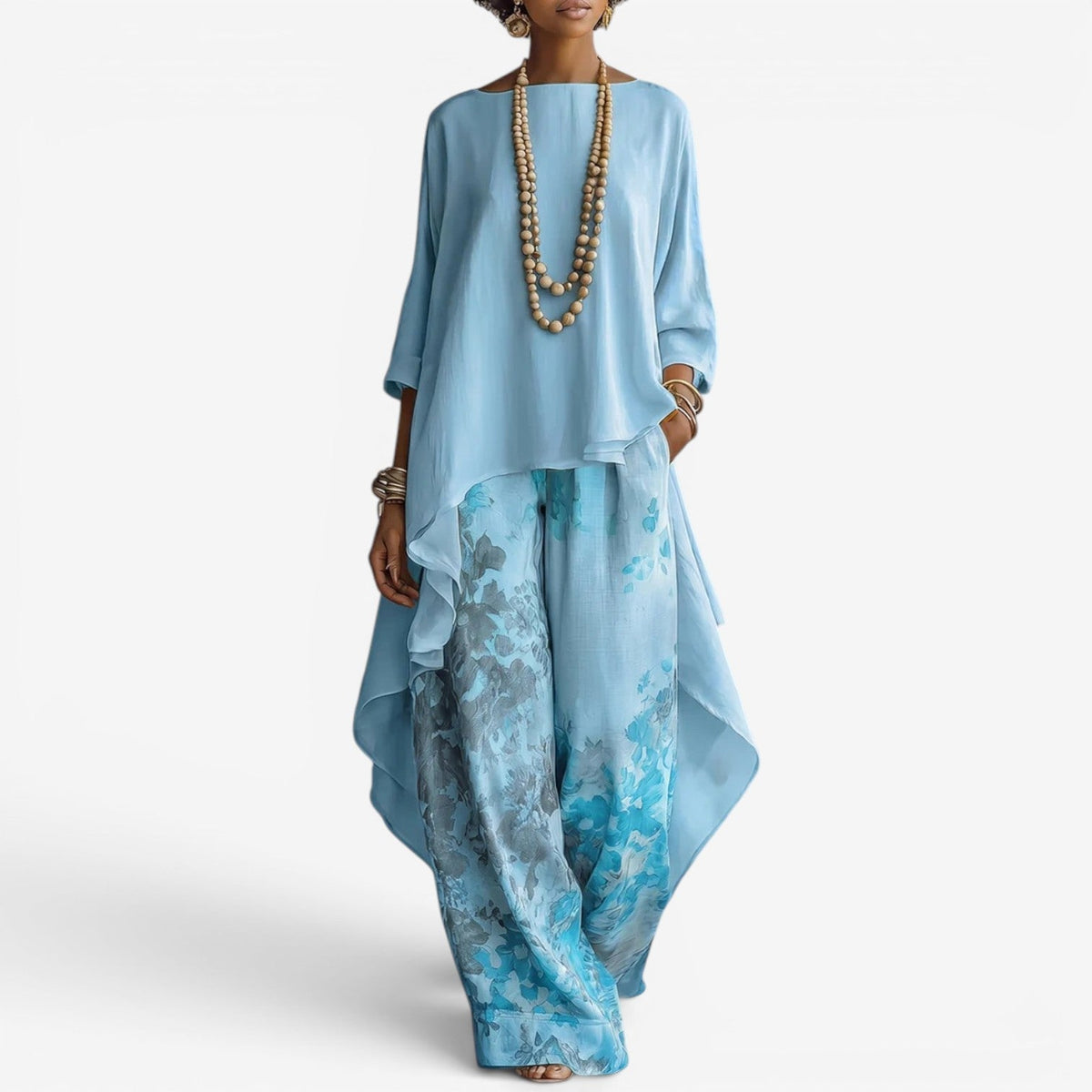 Kira™ To-delt bluse sæt
