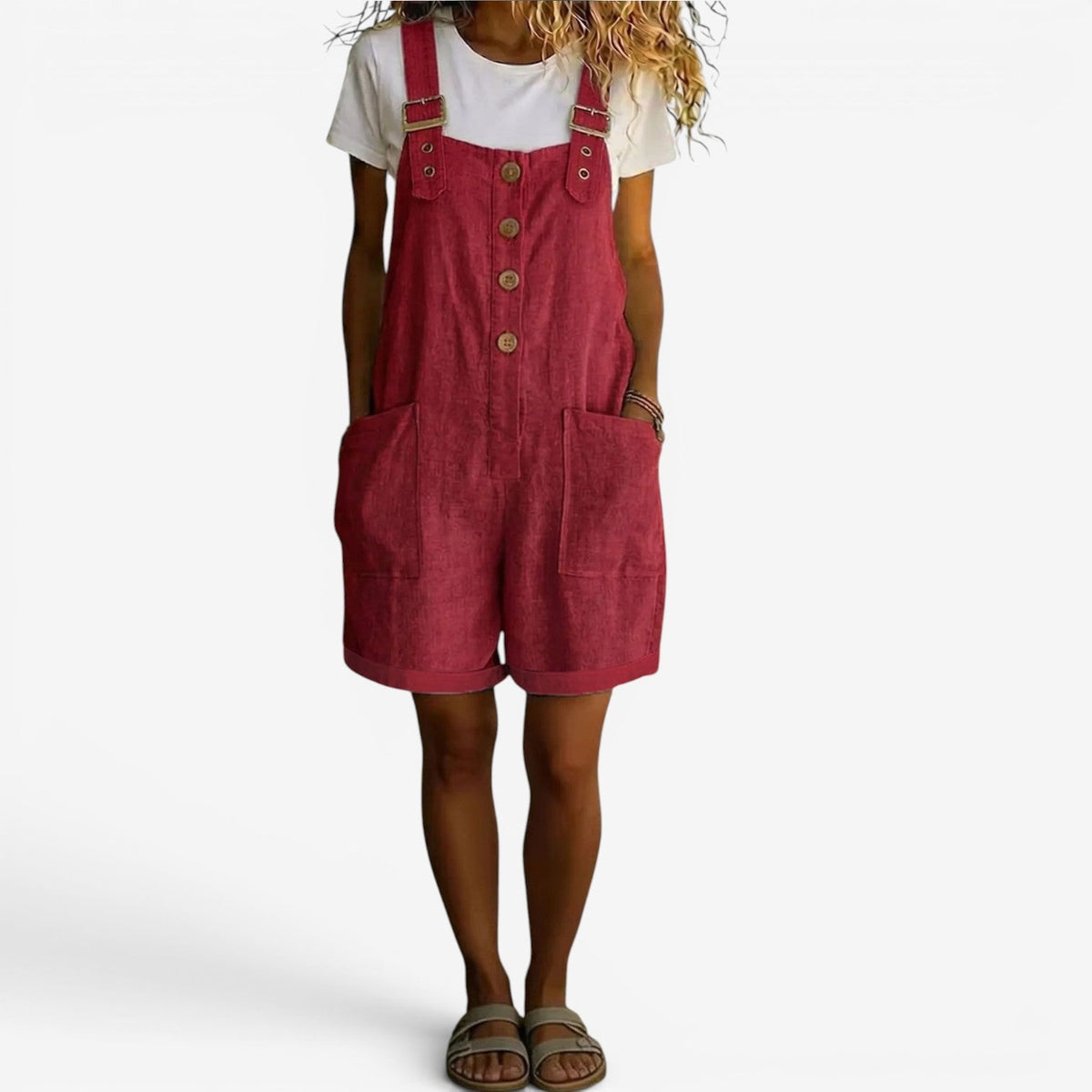Mette™ Afslappet kort overall