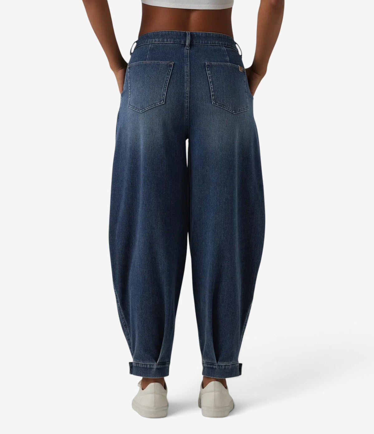 Hera™ Plisserede denim jeans