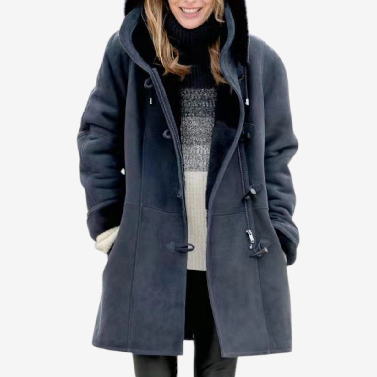 Courey™ Hættet duffelcoat