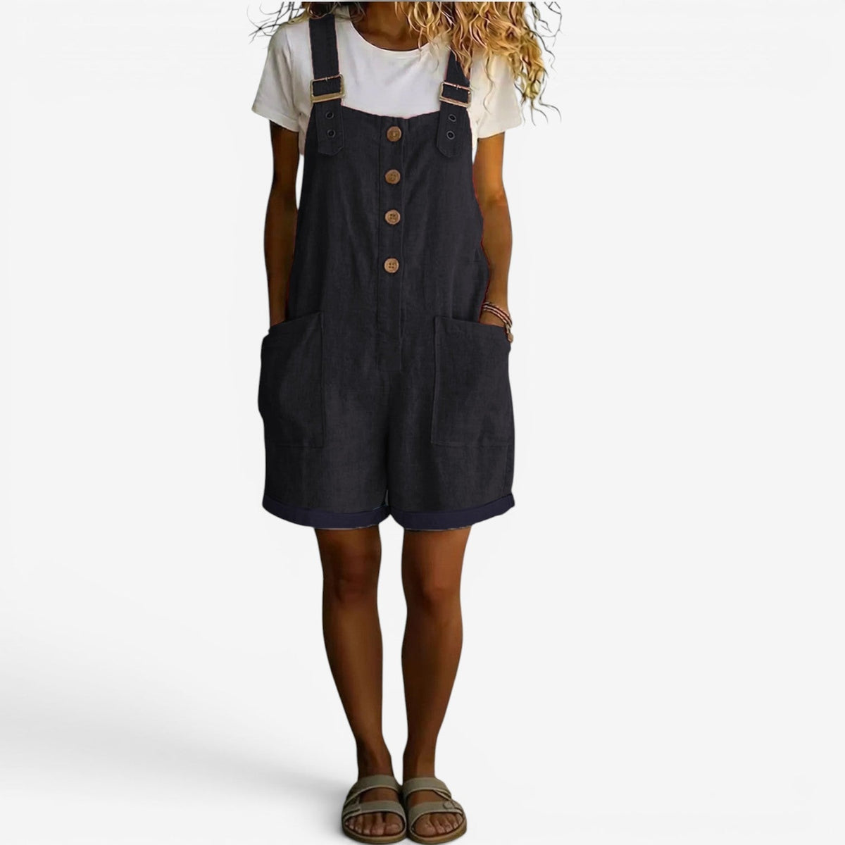 Mette™ Afslappet kort overall