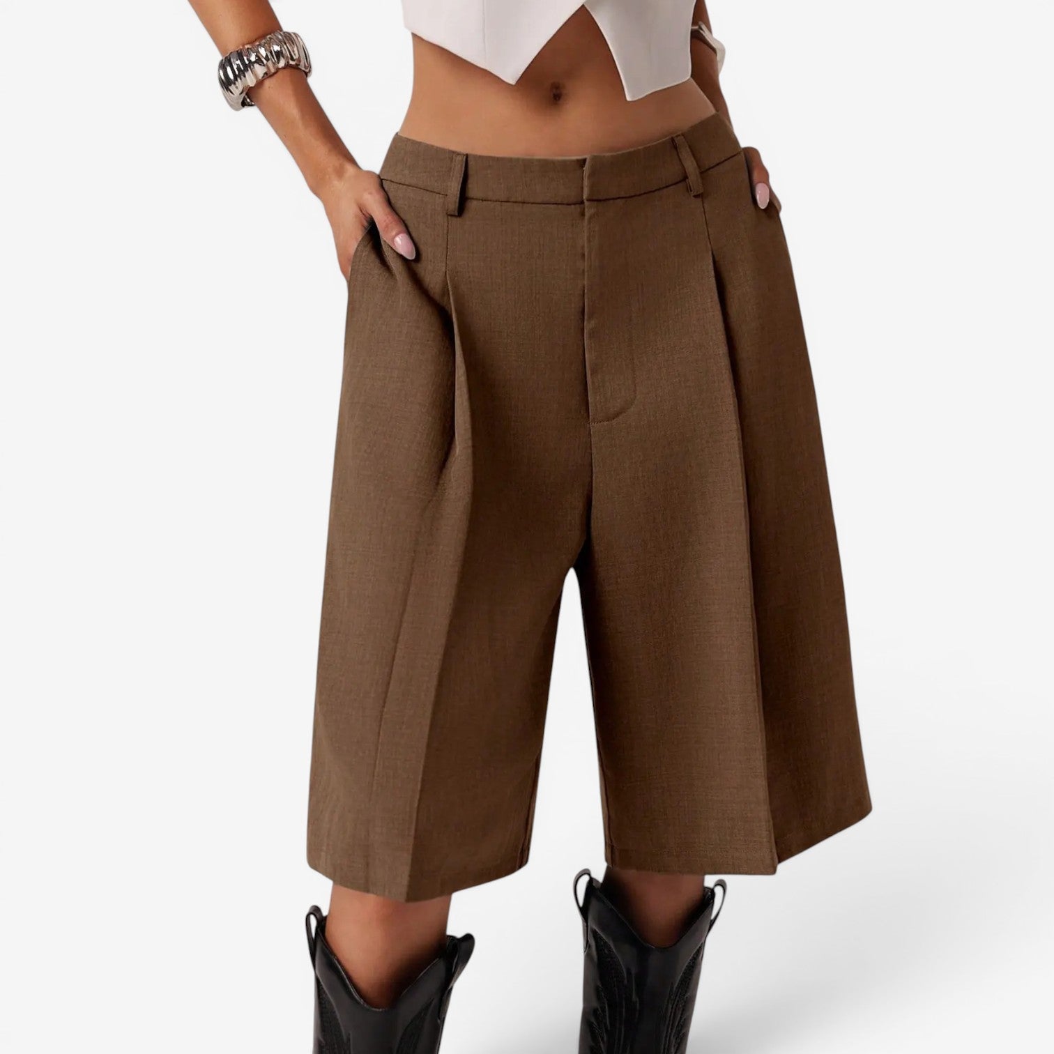 Sanne™ skræddersyede bermudashorts