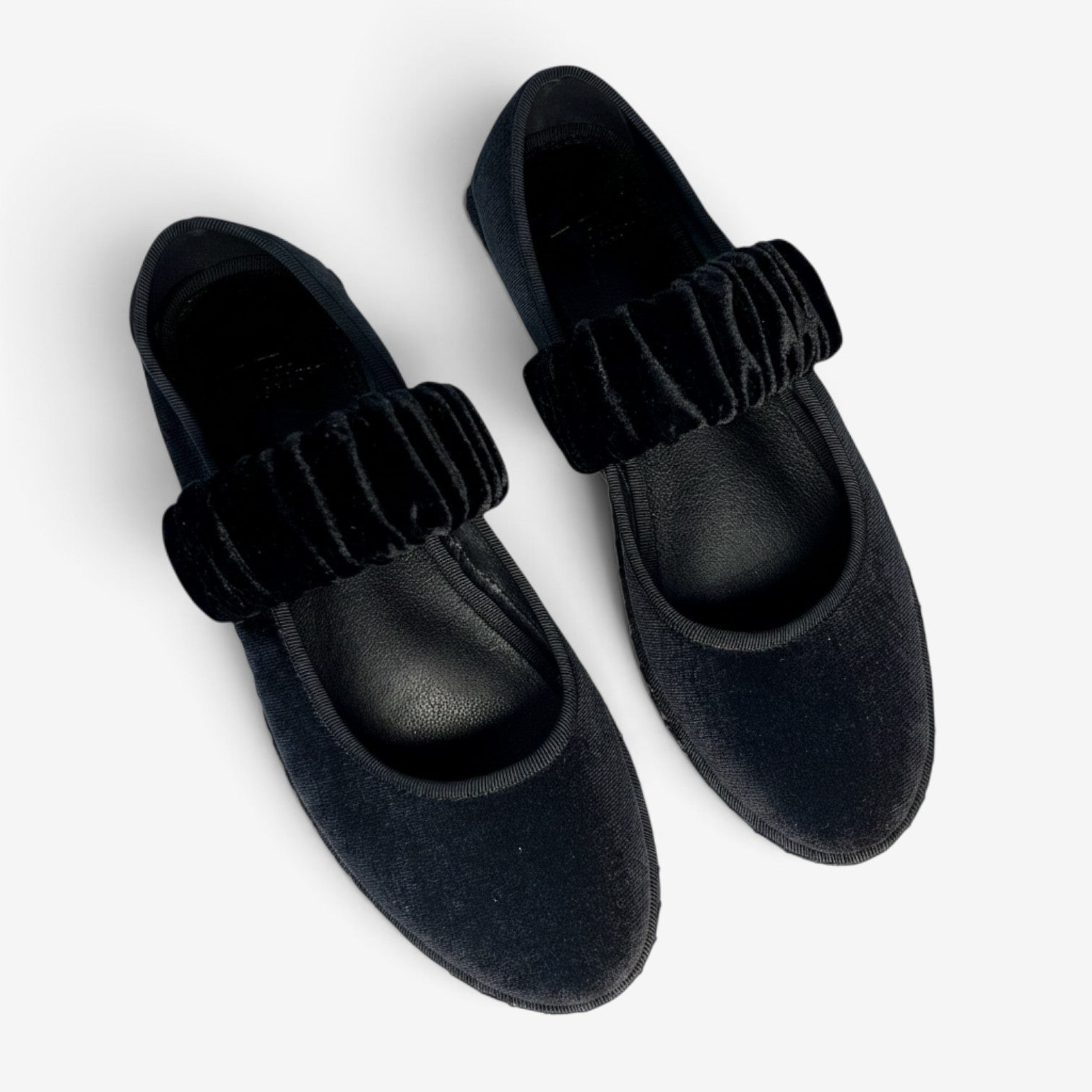 Ellina™ Fløjls balletsko