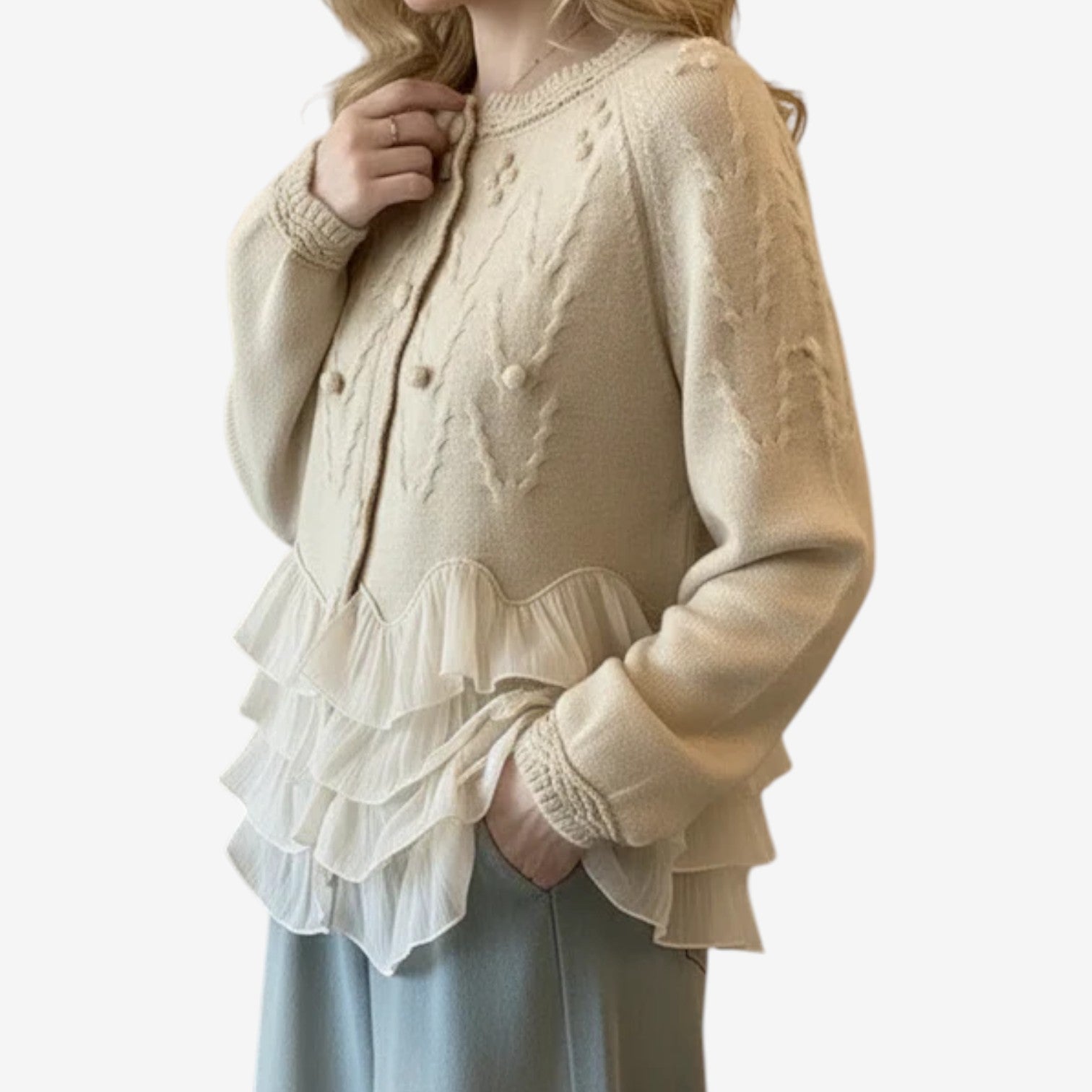 Mette™ Broderet vest