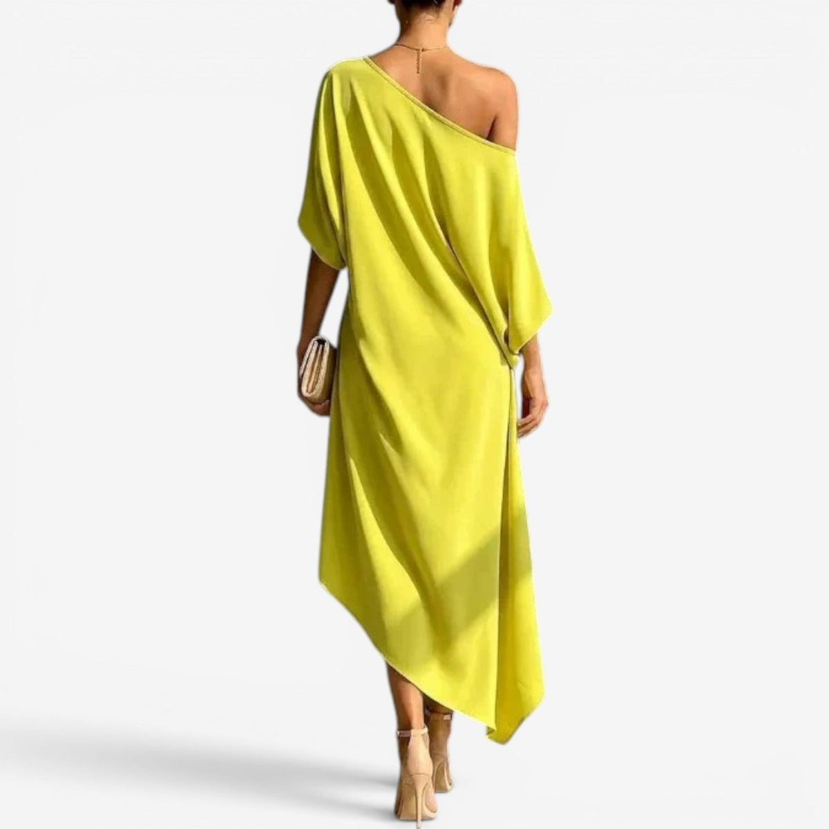 Candice™ Midi-kjole med én skulder