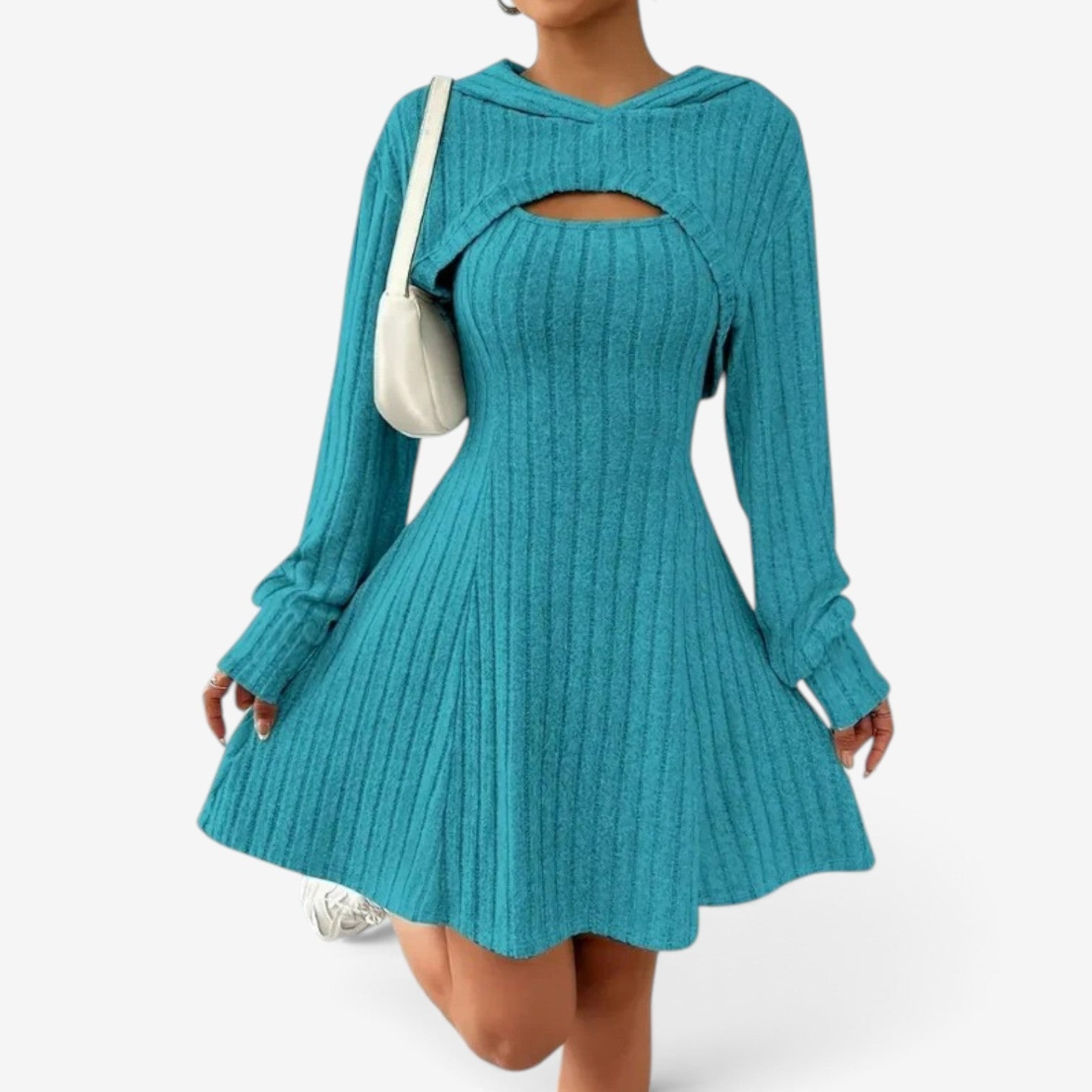Mayumi™ Strikket minikjole sæt