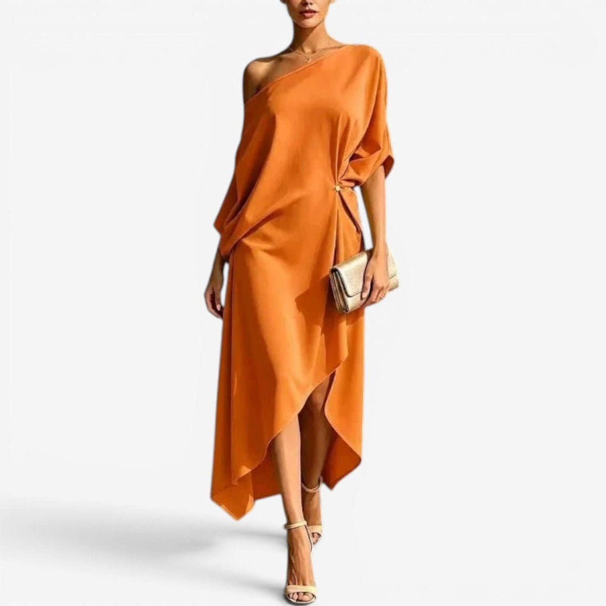 Camilla™ Asymmetrisk midikjole