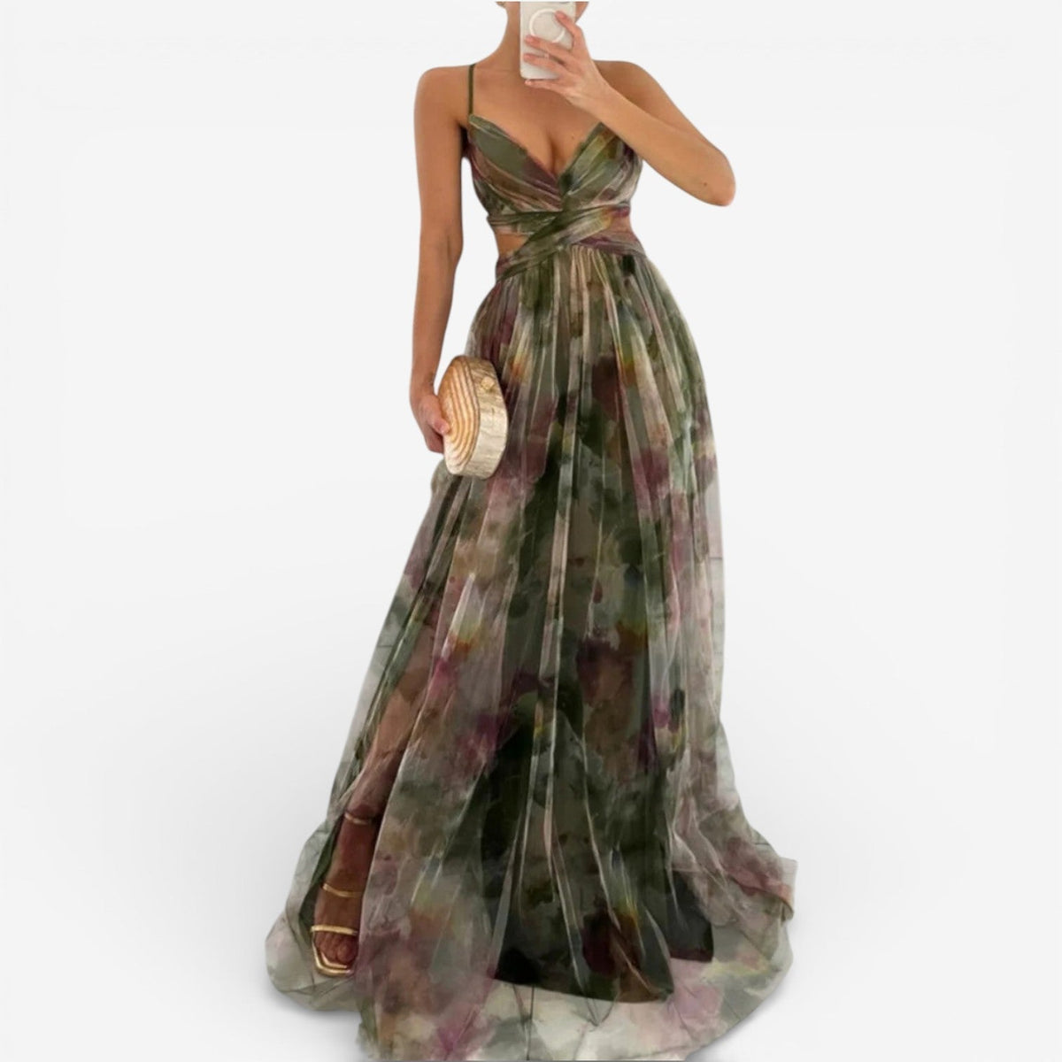 Hilda™ Elegant lang kjole