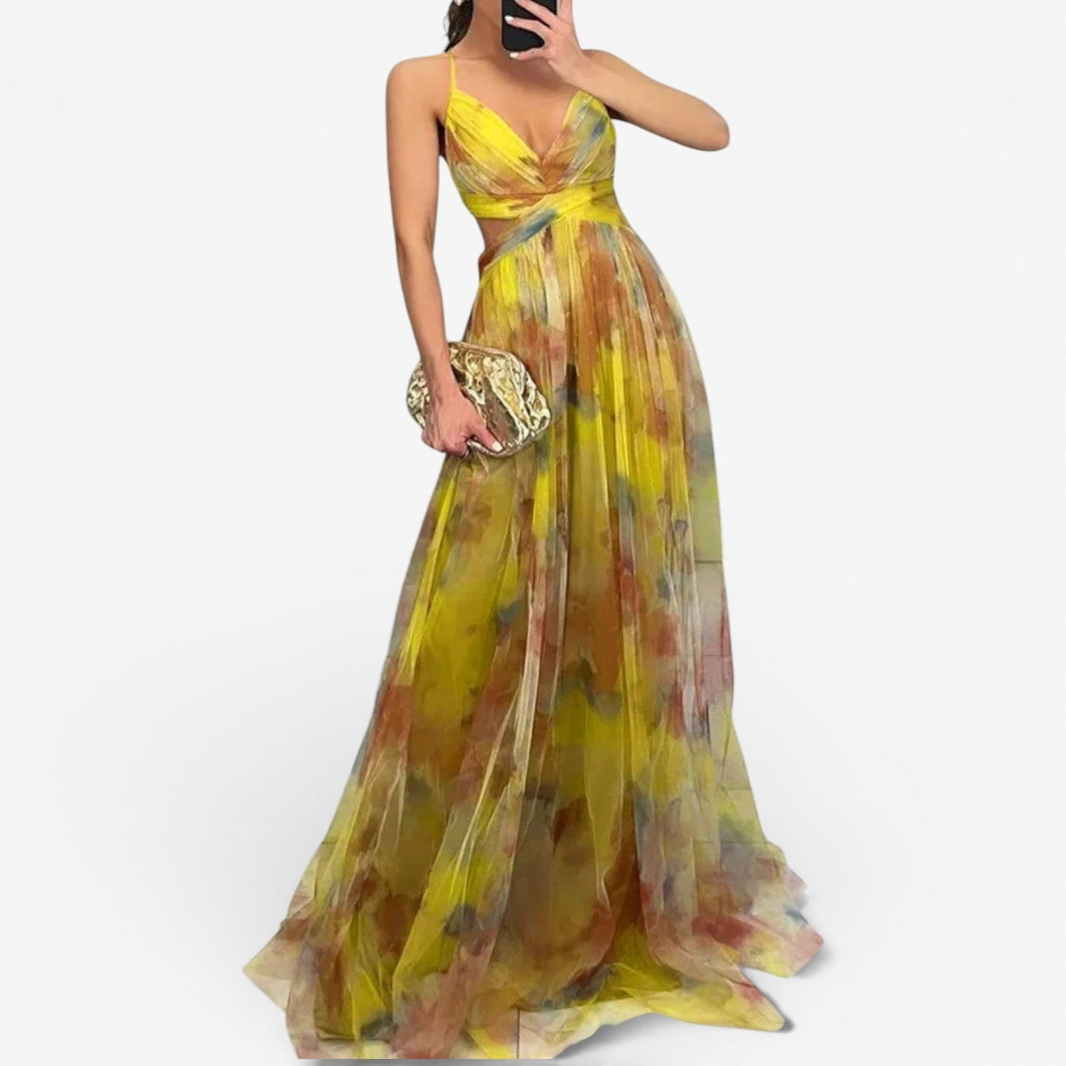 Hilda™ Elegant lang kjole