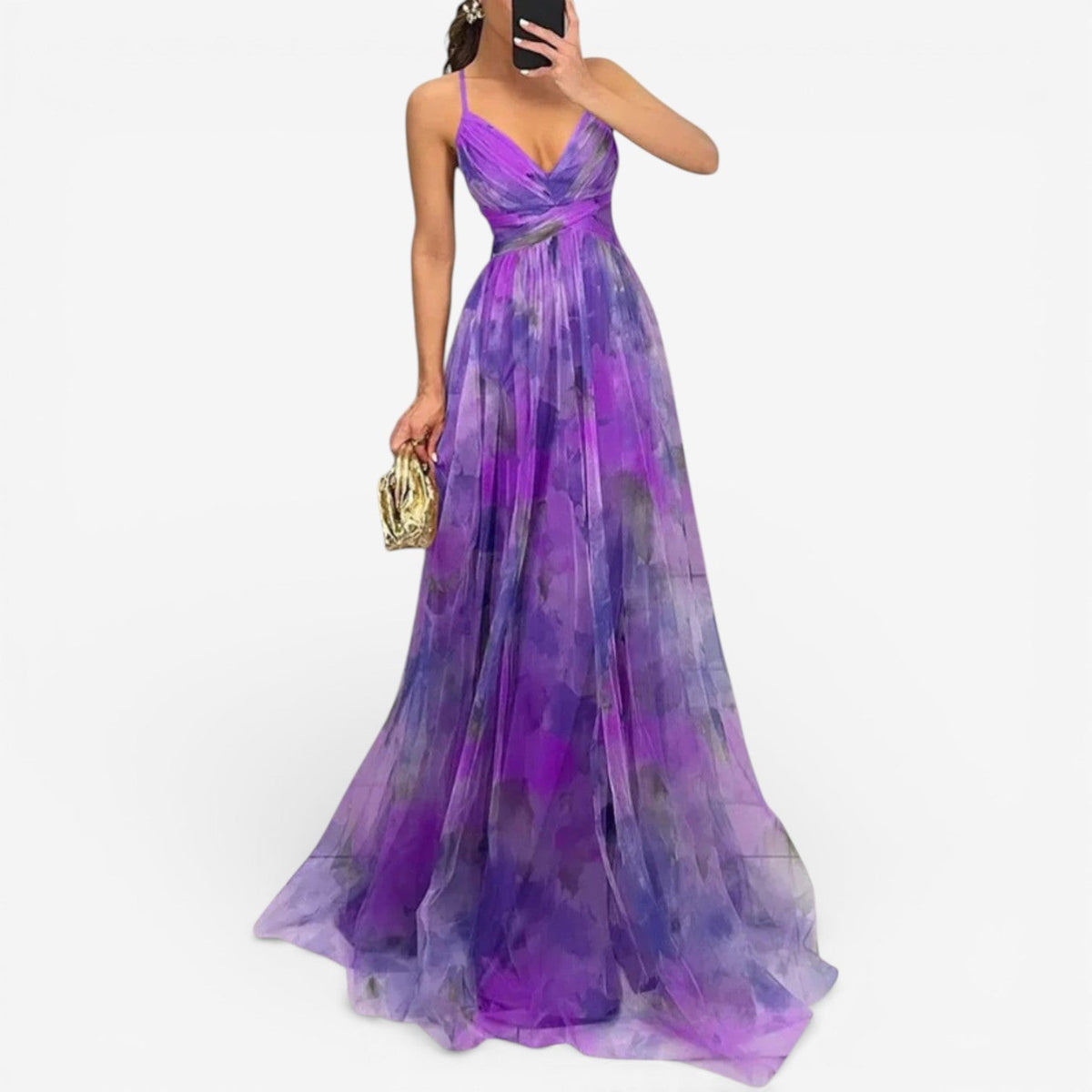 Hilda™ Elegant lang kjole