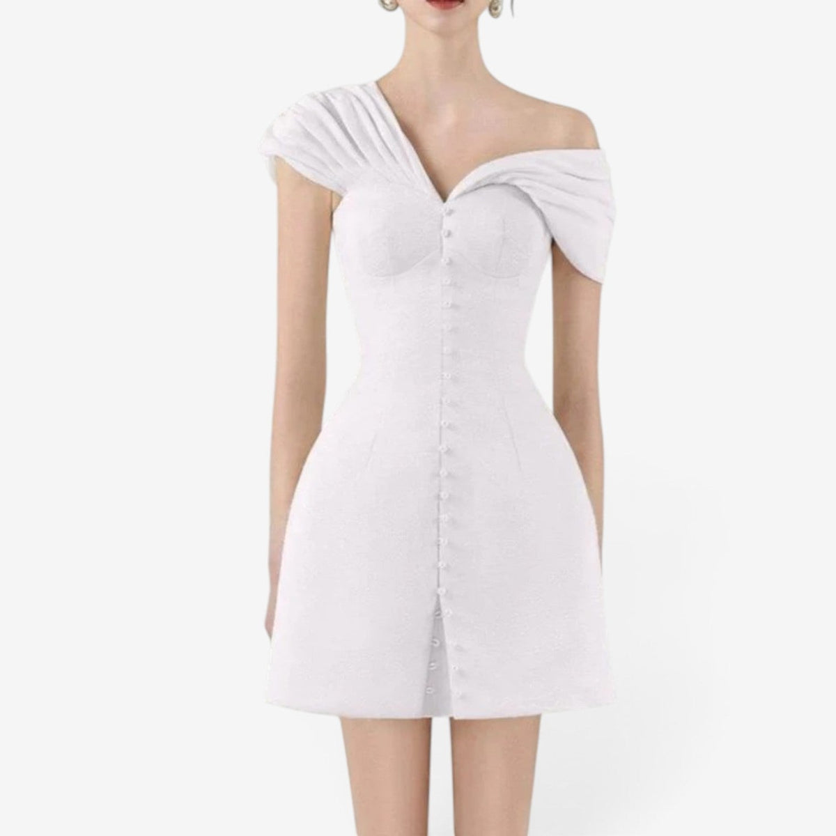 Bellana™ Mini kjole med bare skuldre
