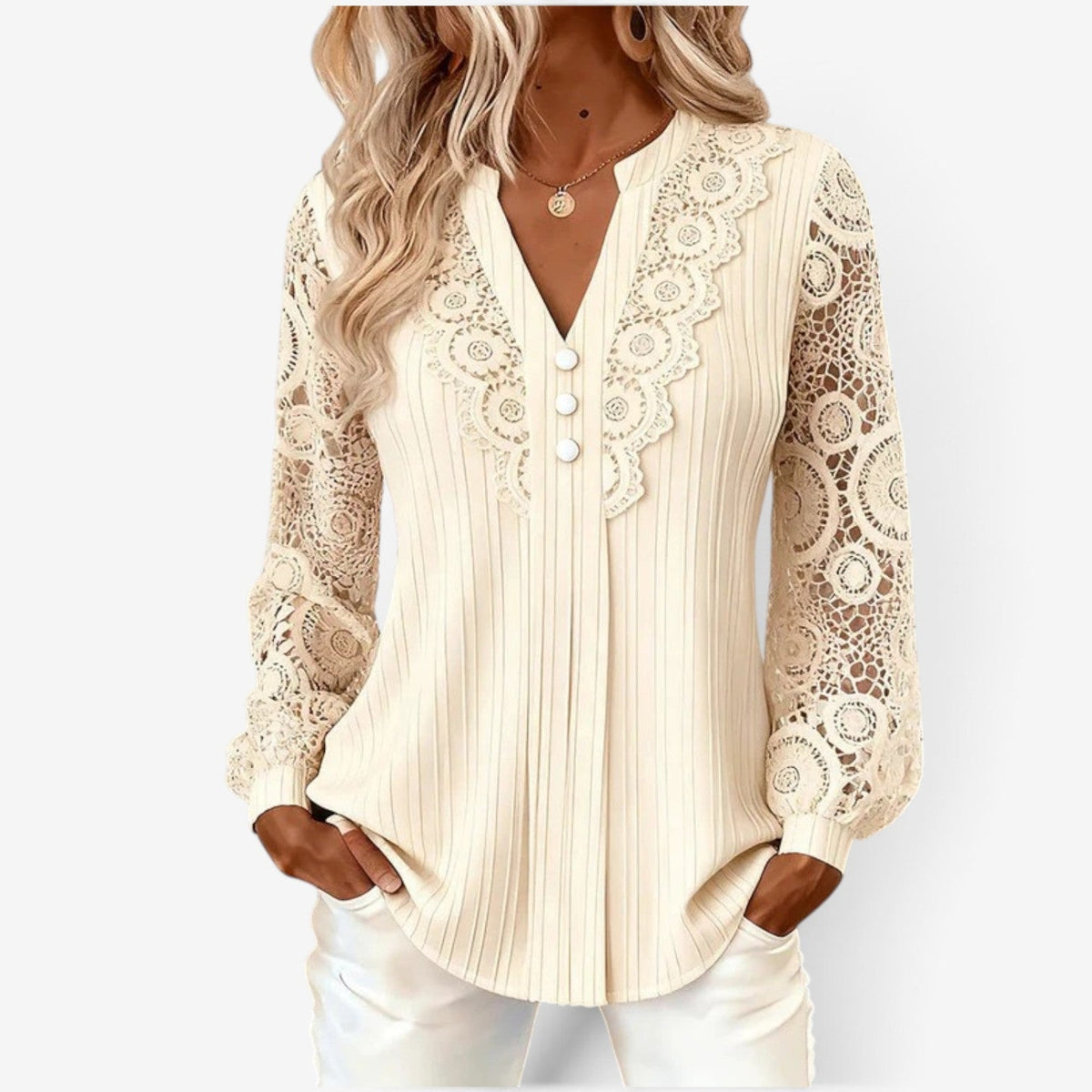 Rhea™ Langærmet bluse