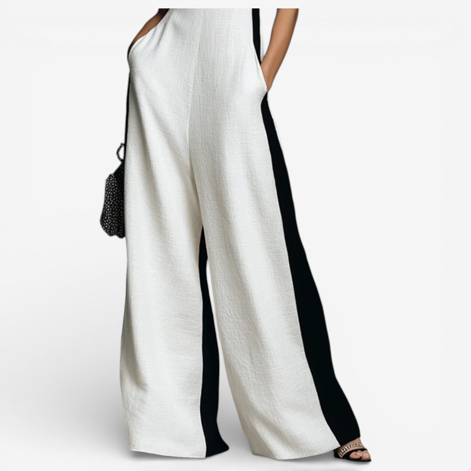 Mette™ Elegant tofarvet jumpsuit