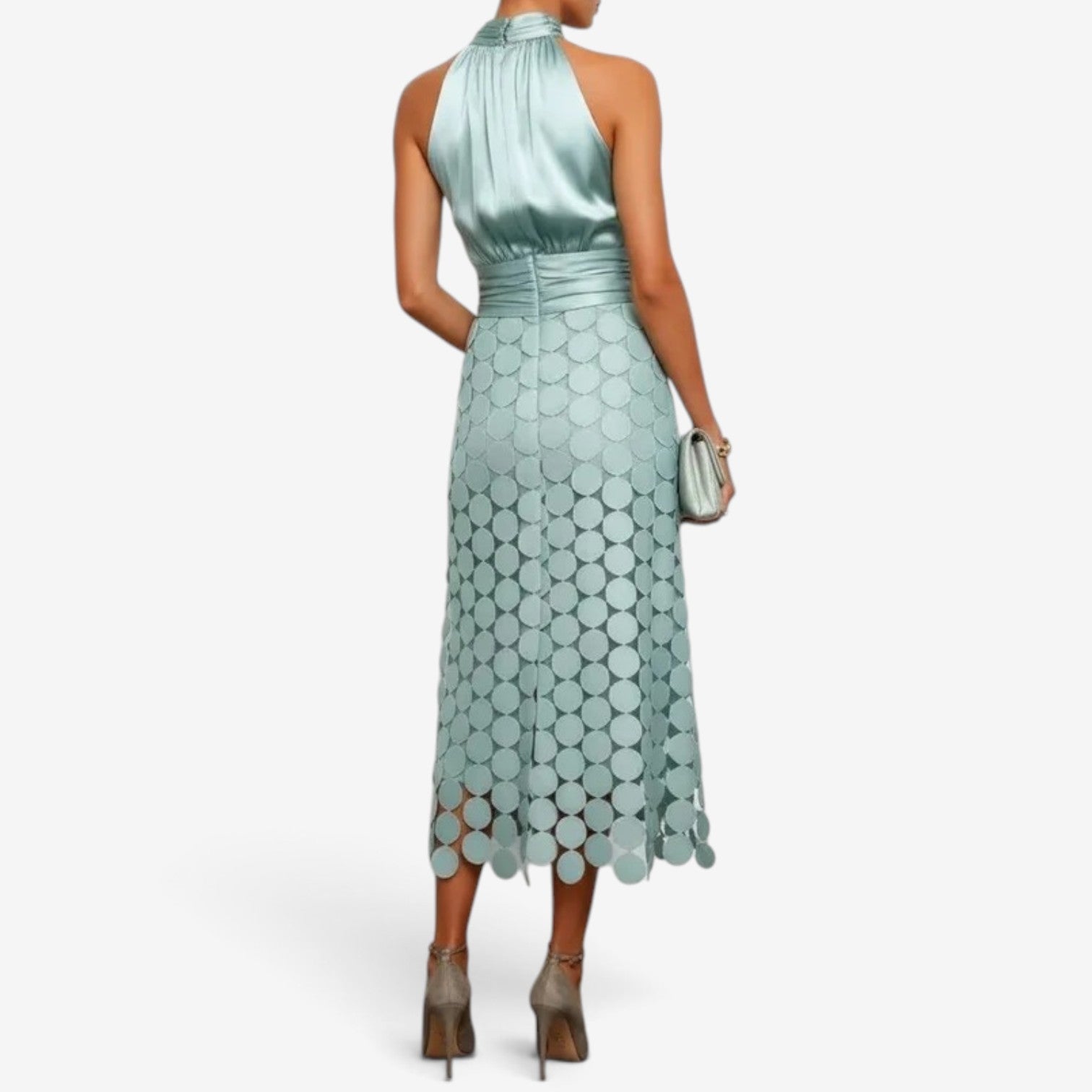 Karina™ Halter midi-kjole