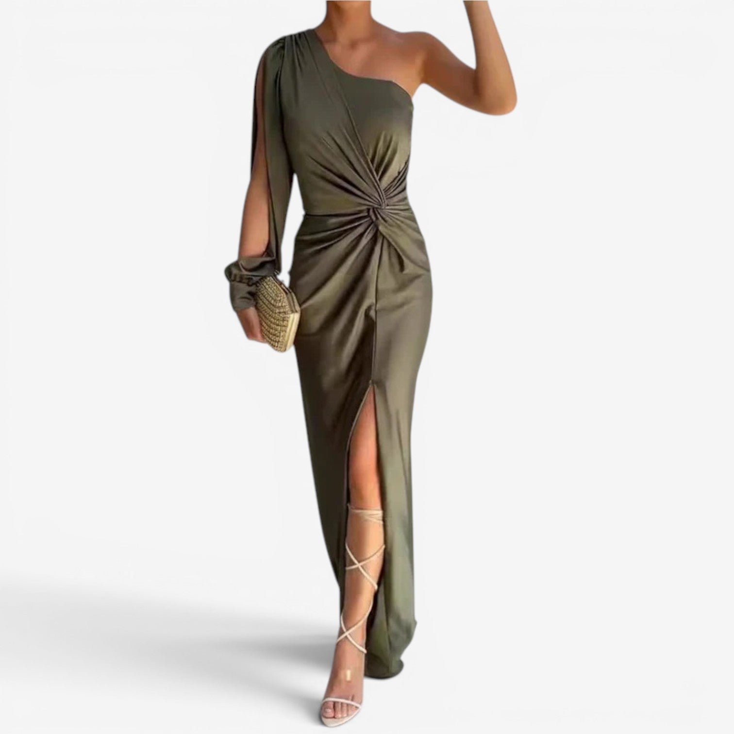 Jasmin™ Asymmetrisk Maxikjole
